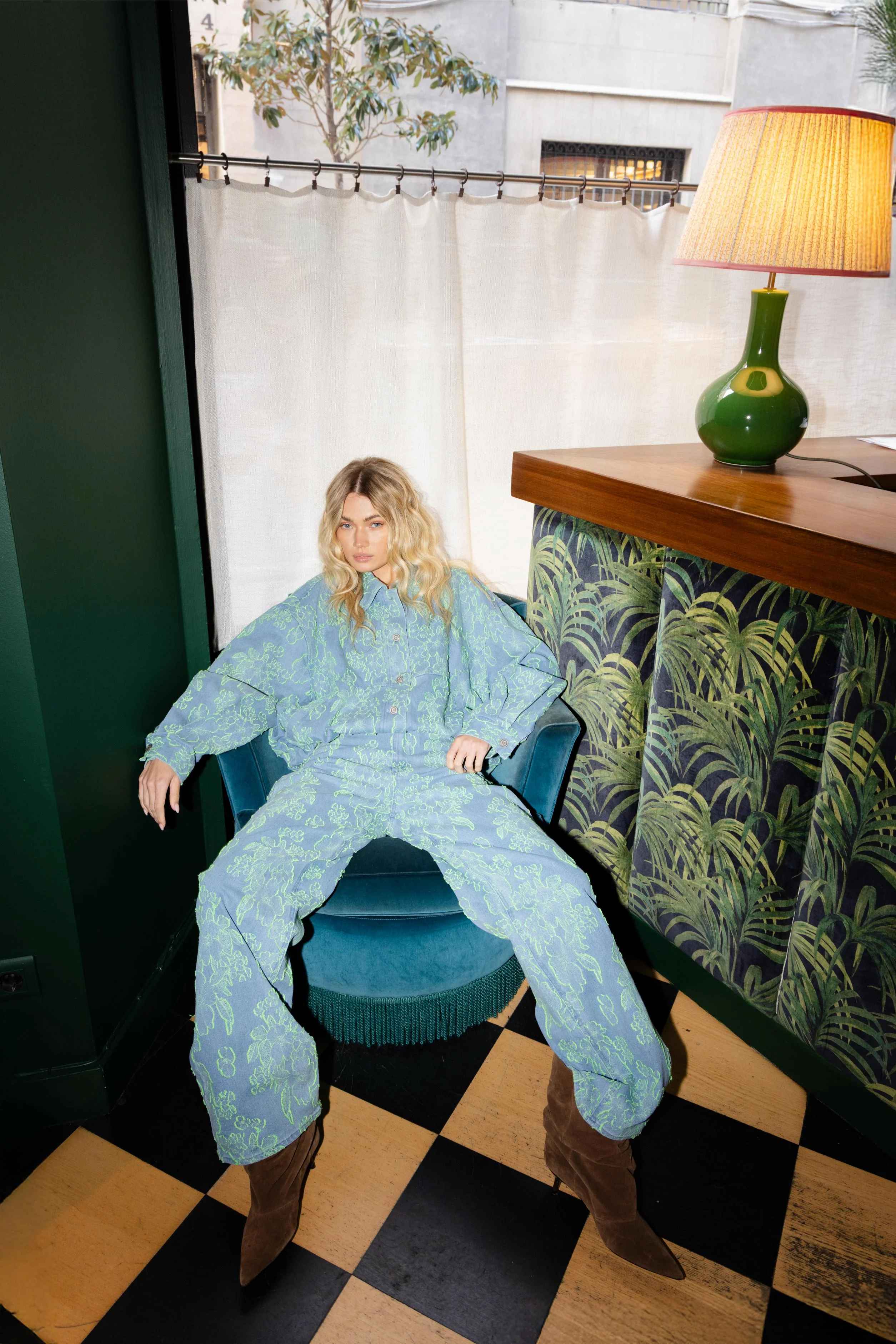 Pants Anna | Lime | Studio Amaya - Image 7