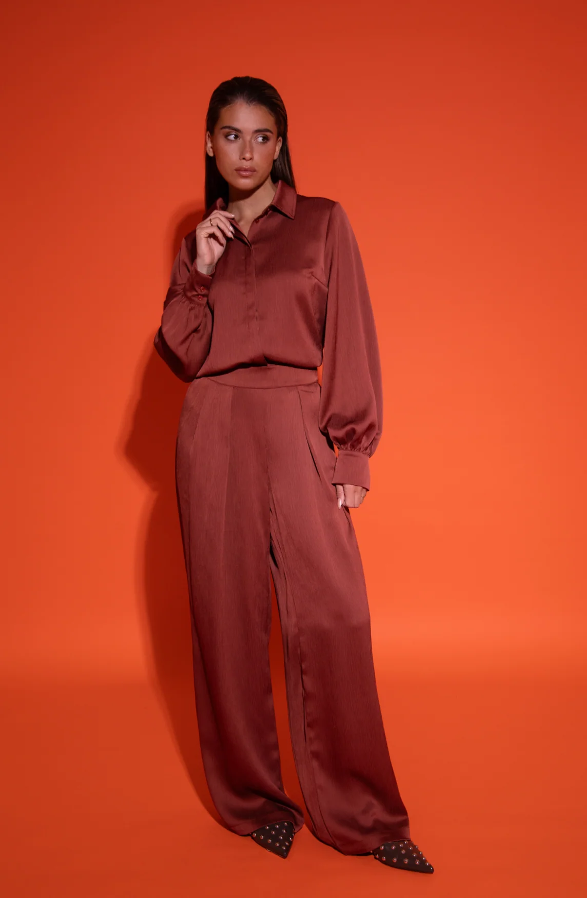 Pants Jasmin | Orange | Studio Amaya - Image 6