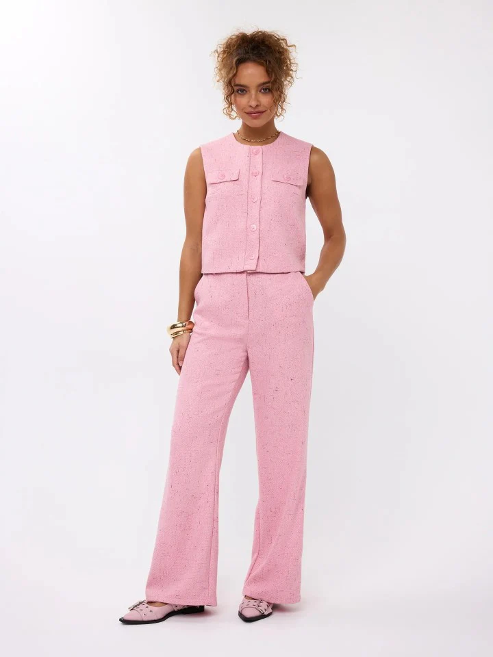 Pants Leona extra lang | Pink | Ydence - Image 9