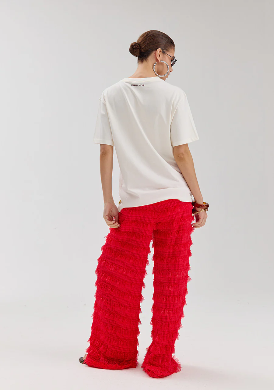 Pants Lo | High risk red | Harper & Yve - Image 5