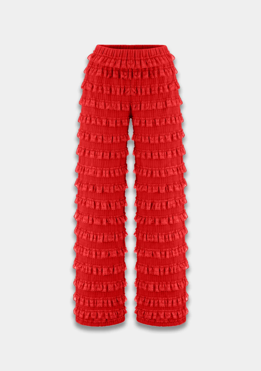 Pants Lo | High risk red | Harper & Yve - Image 6