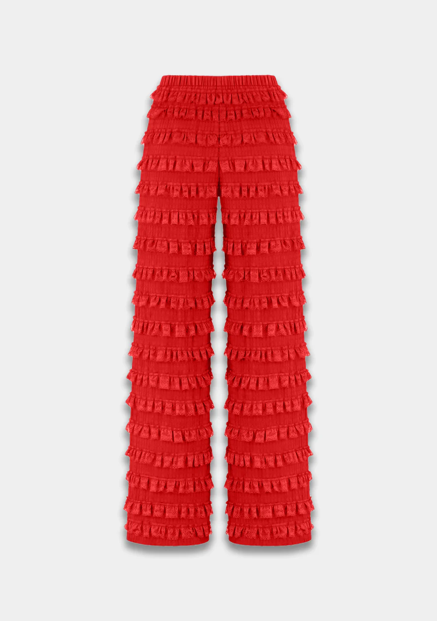 Pants Lo | High risk red | Harper & Yve - Image 7