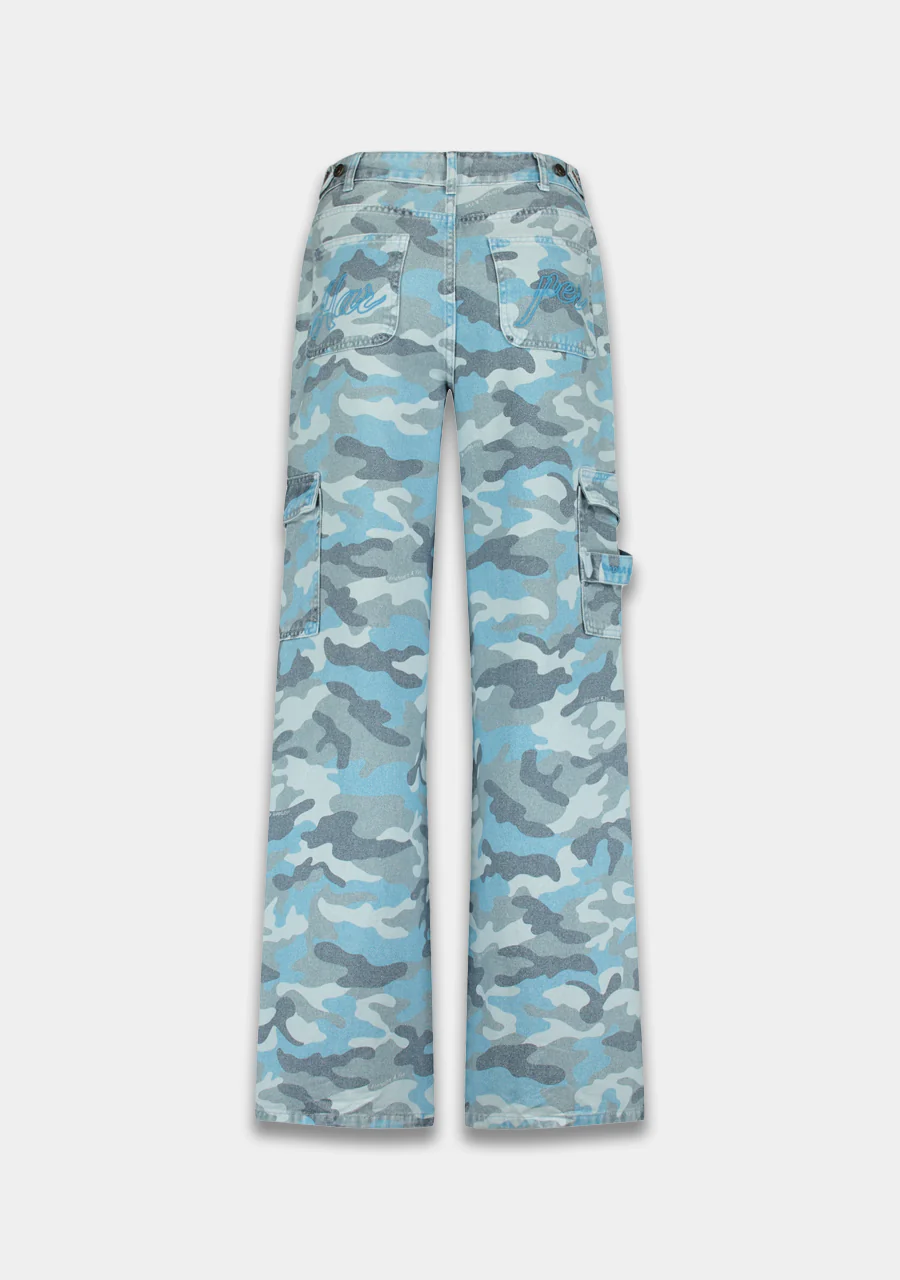 Pants Stella | Blue camo | Harper & Yve - Image 4