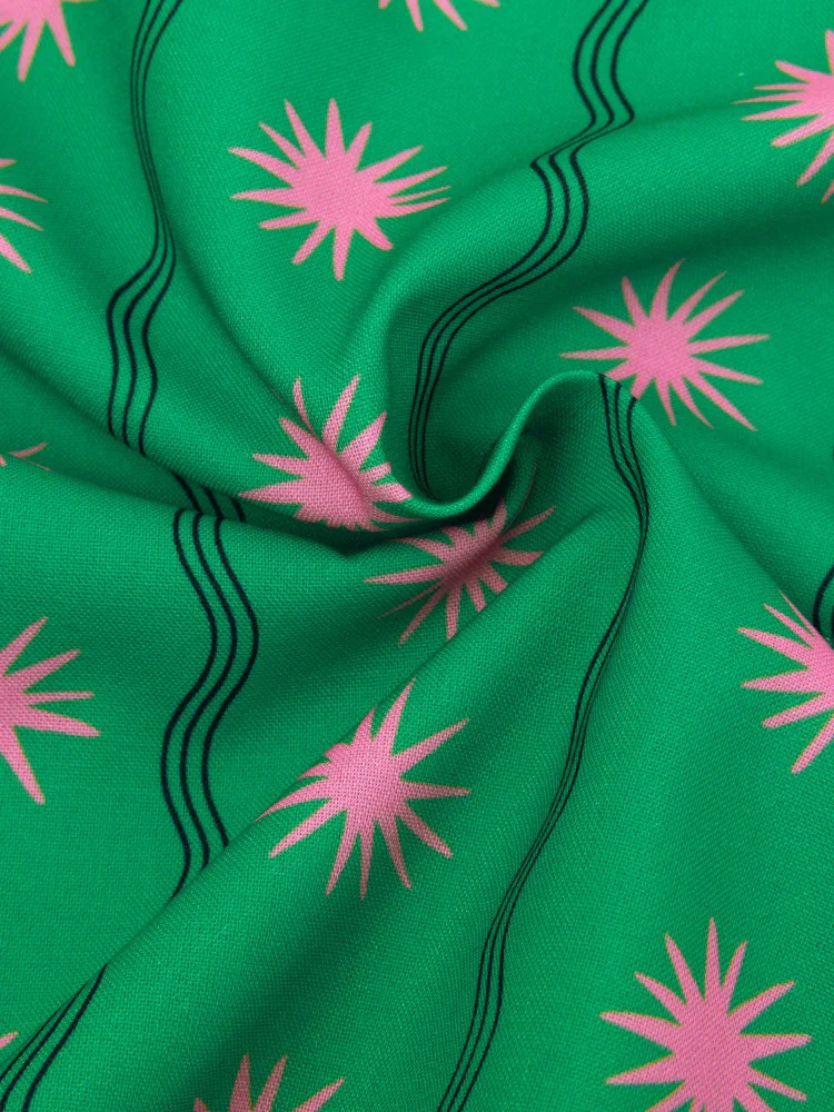 Pants Veerle | Green print | Ydence - Image 8