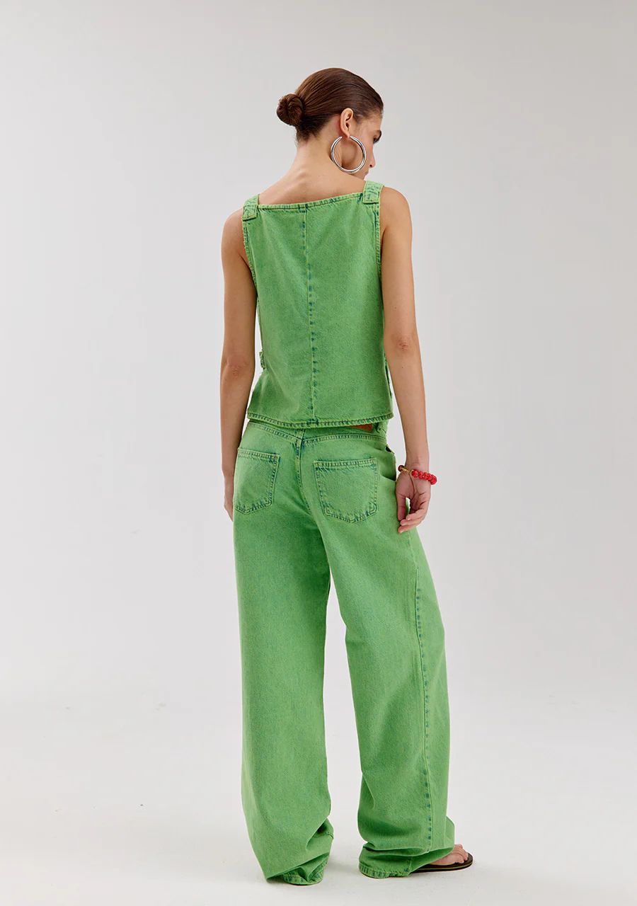 Pants Yve | Vibrant green | Harper & Yve - Image 4