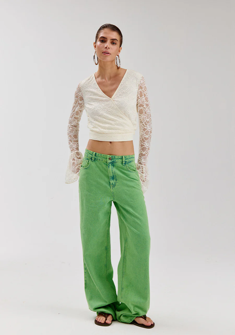 Pants Yve | Vibrant green | Harper & Yve - Image 5