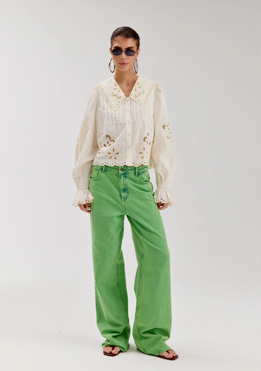 Pants Yve | Vibrant green | Harper & Yve - Image 6