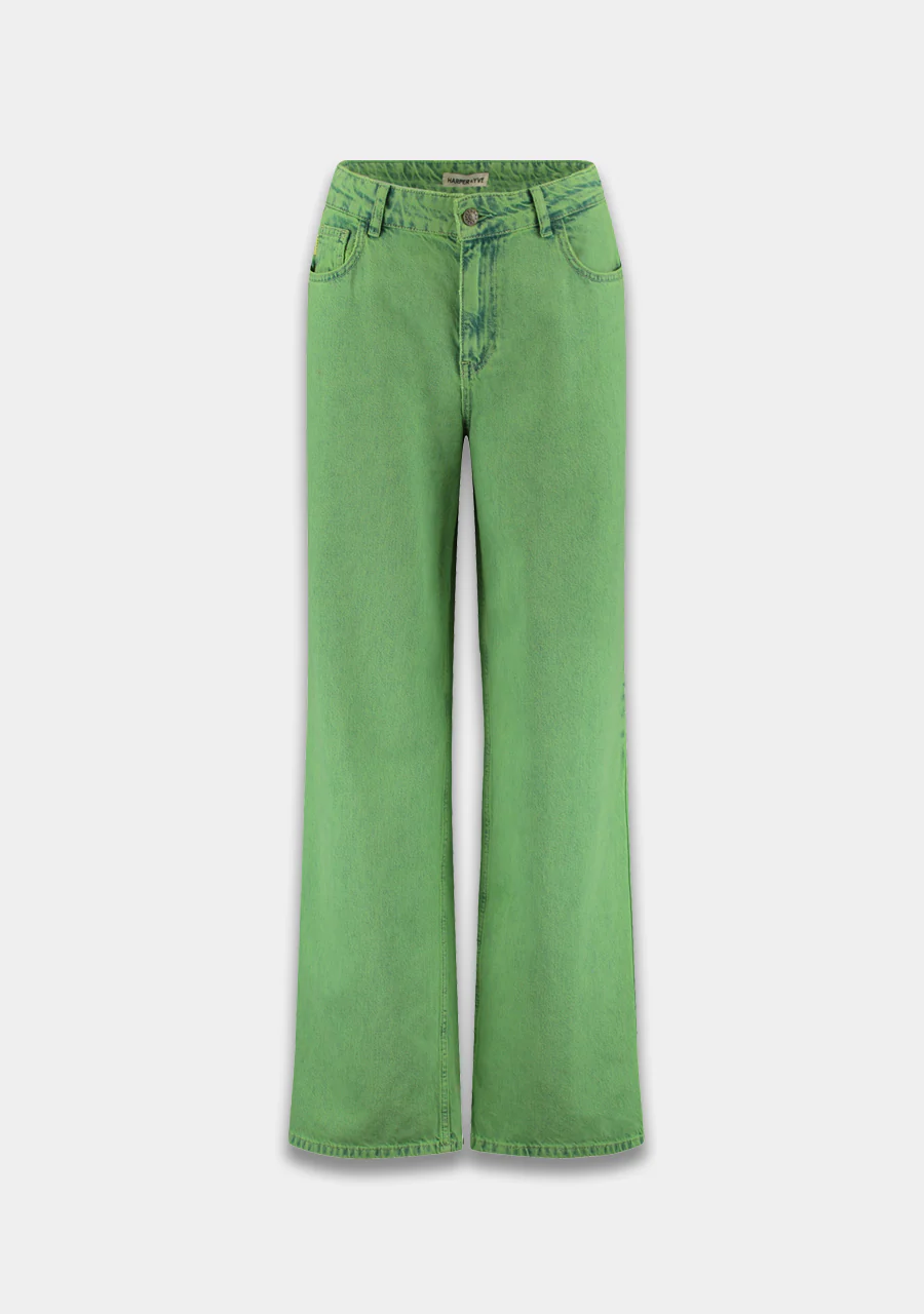 Pants Yve | Vibrant green | Harper & Yve - Image 7