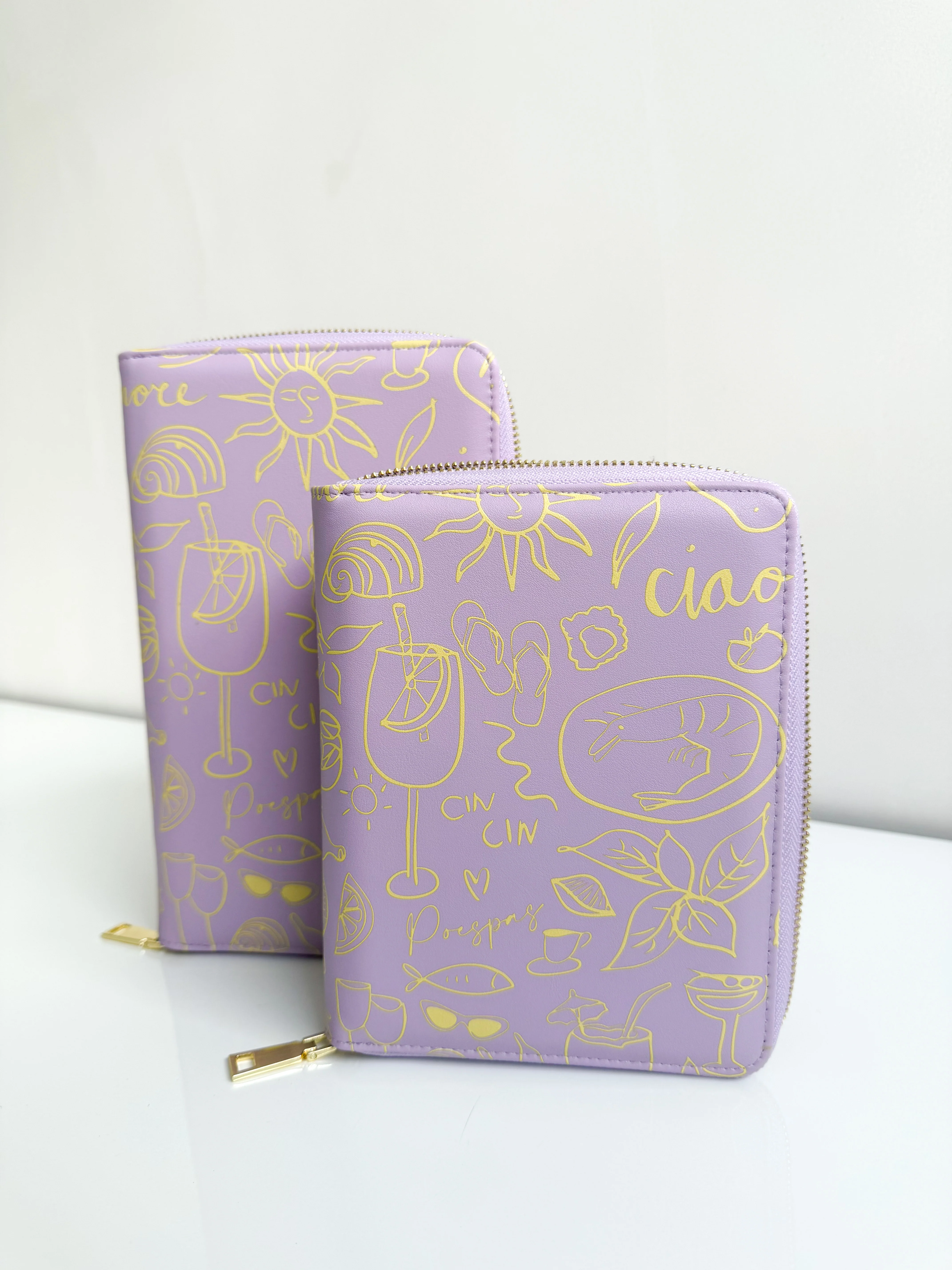 Paspoorthoes Vacay Vibes Lilac | 1-2 pers. | Studio Poespas - Image 6