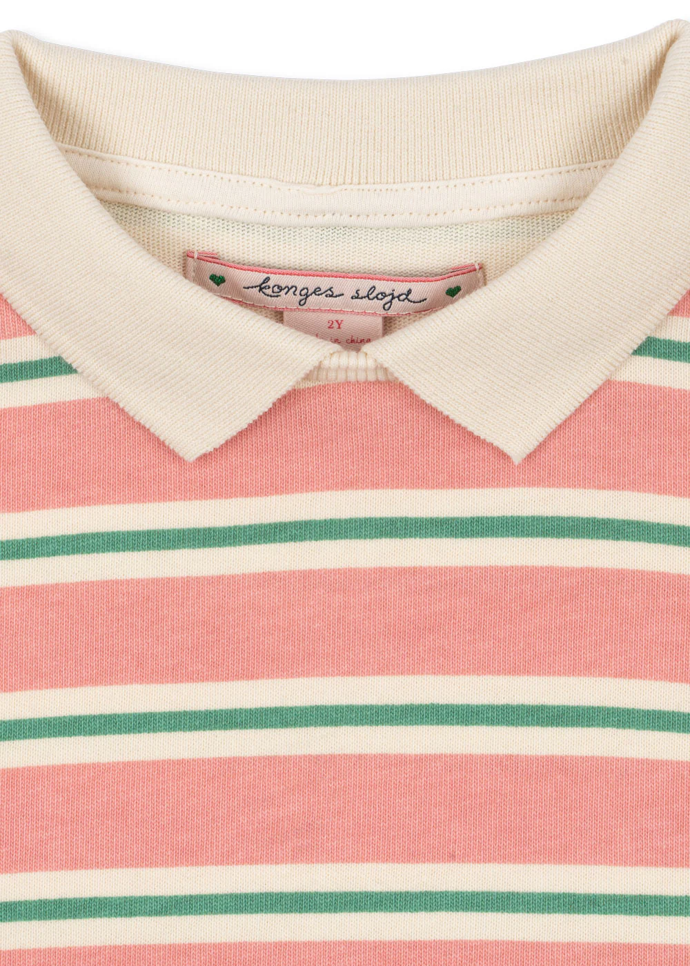 Polo Spotty | Blush bound stripe | Konges Slojd - Image 10