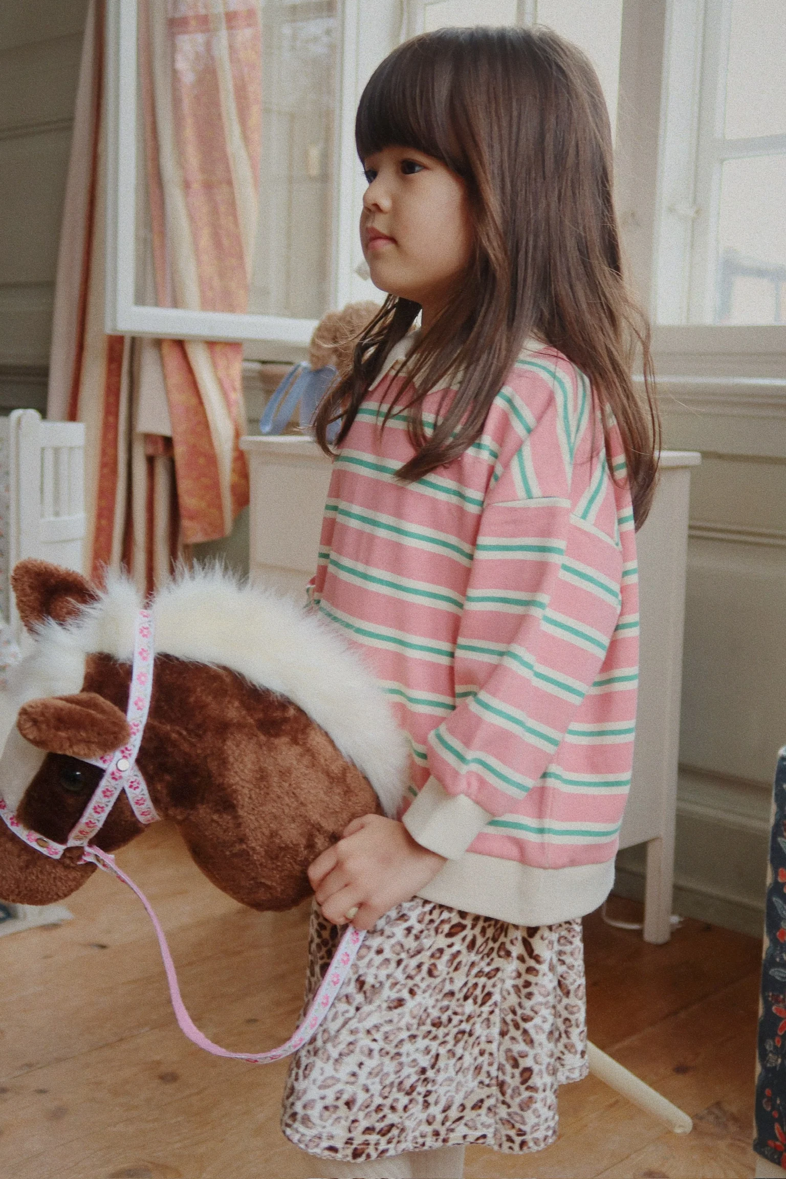 Polo Spotty | Blush bound stripe | Konges Slojd - Image 5