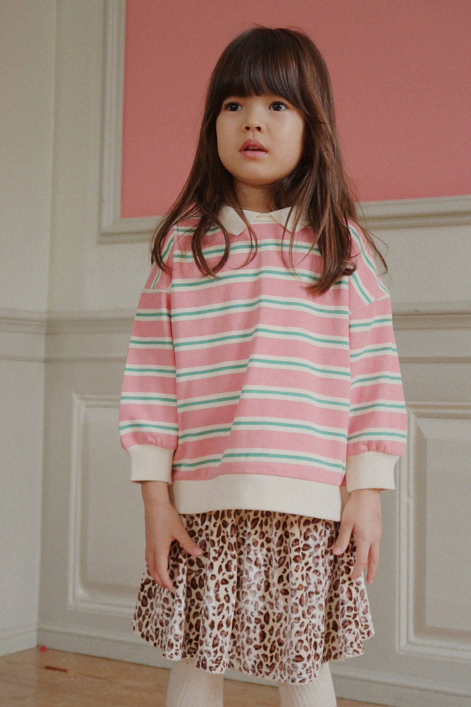 Polo Spotty | Blush bound stripe | Konges Slojd - Image 7
