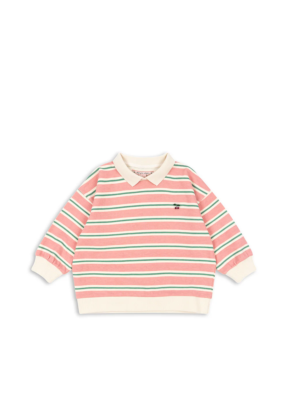 Polo Spotty | Blush bound stripe | Konges Slojd - Image 8