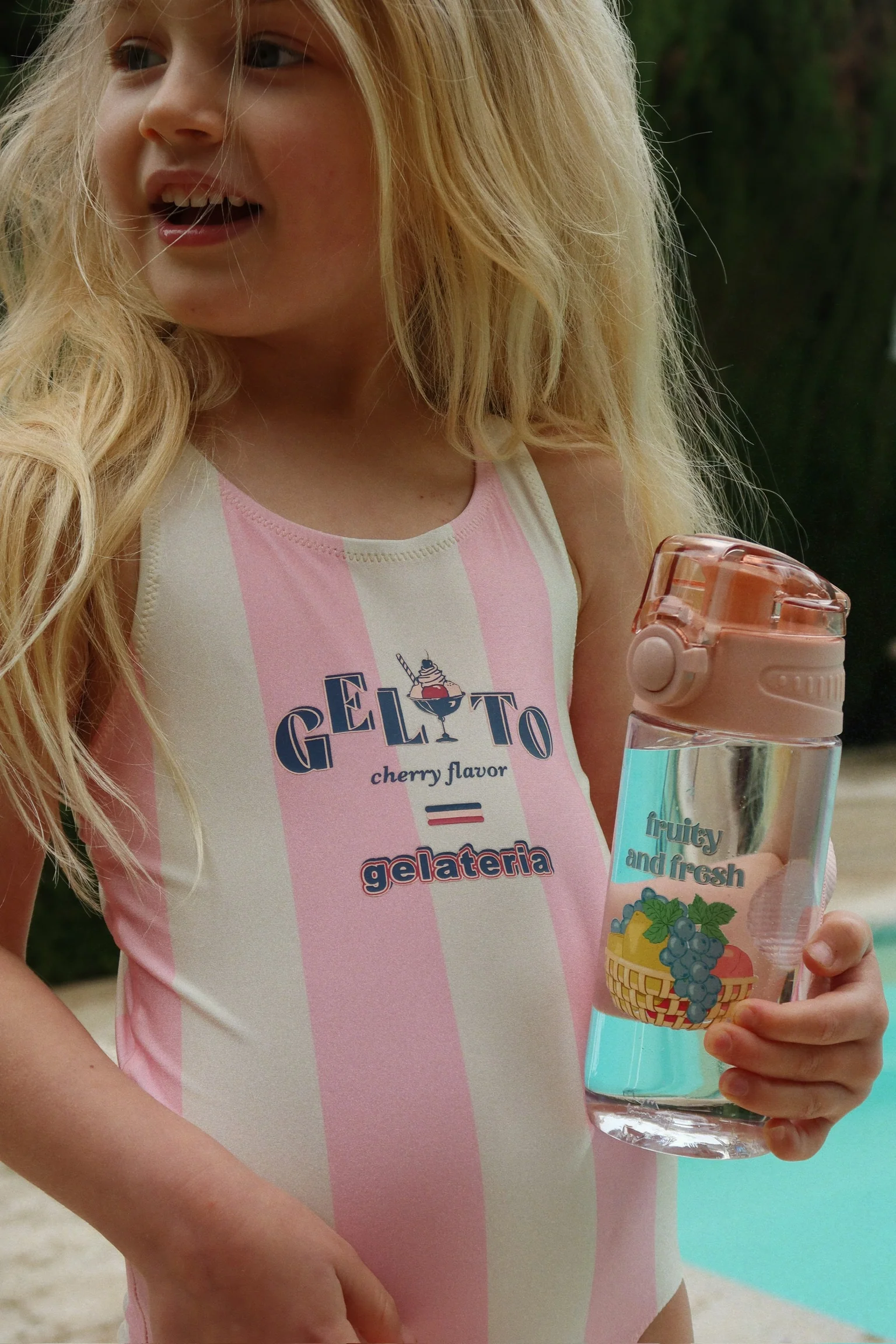 Pomia swimsuit | Candy rose stripe | Konges Slojd - Image 12
