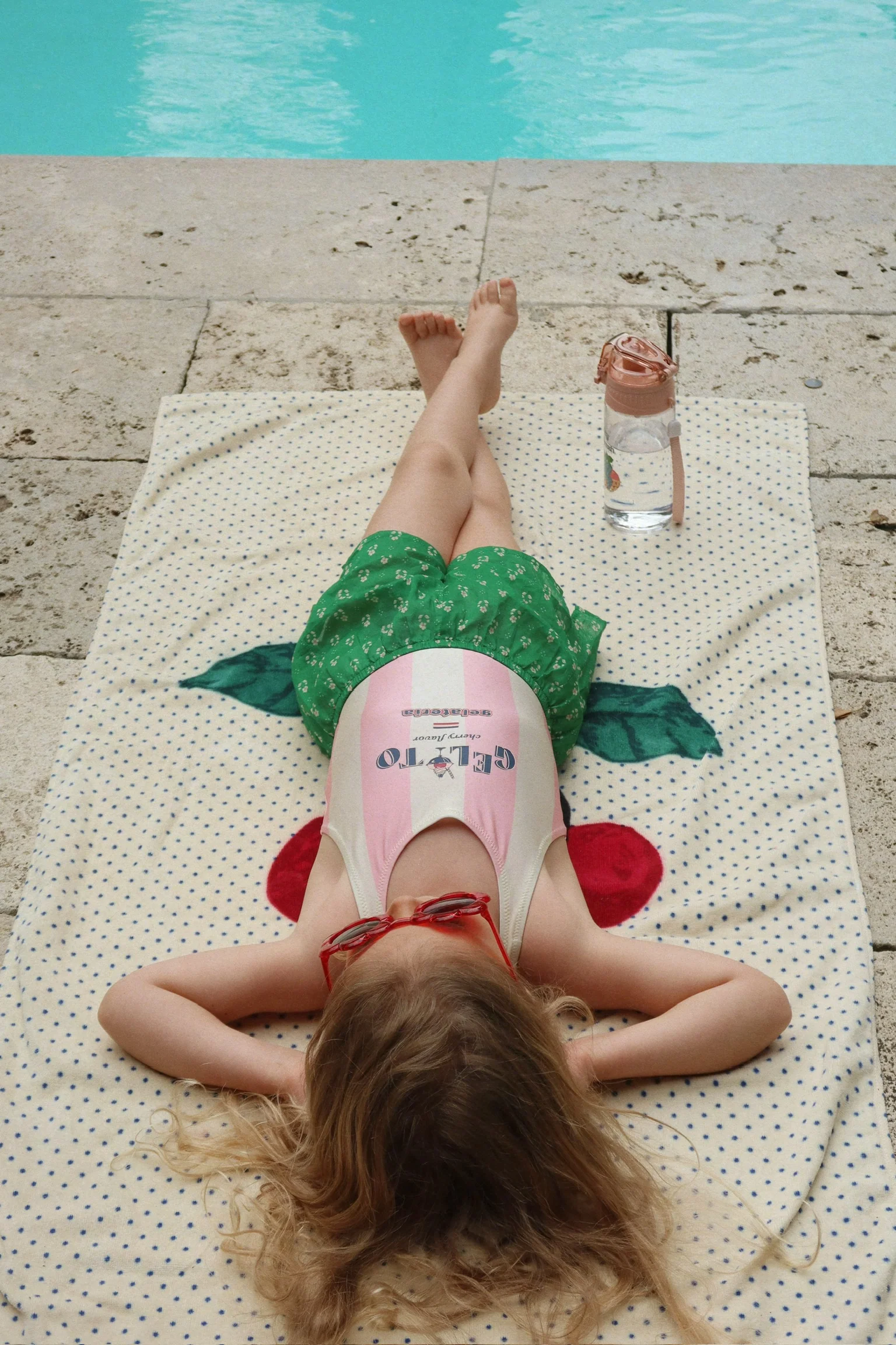 Pomia swimsuit | Candy rose stripe | Konges Slojd - Image 13