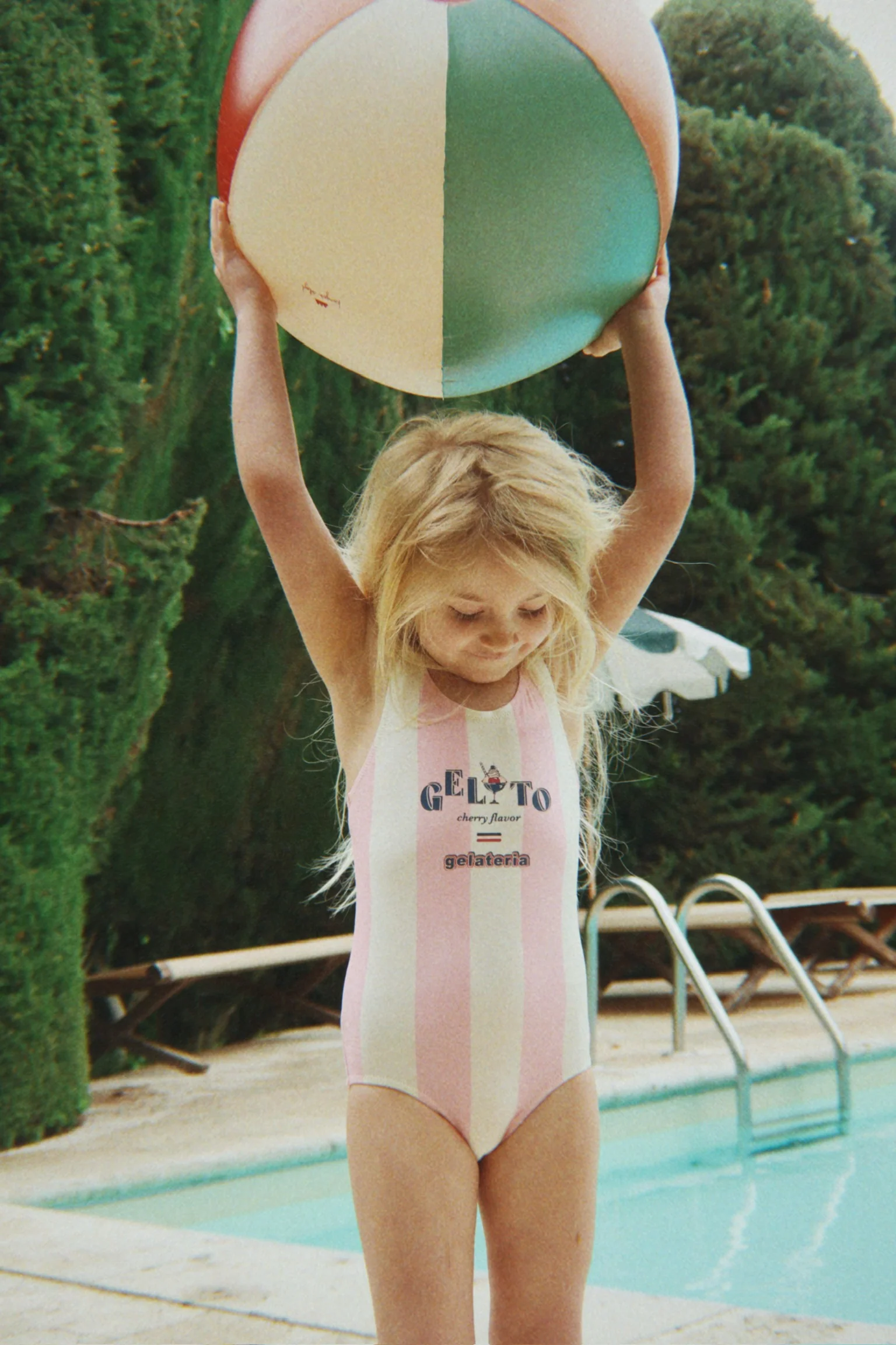 Pomia swimsuit | Candy rose stripe | Konges Slojd - Image 7