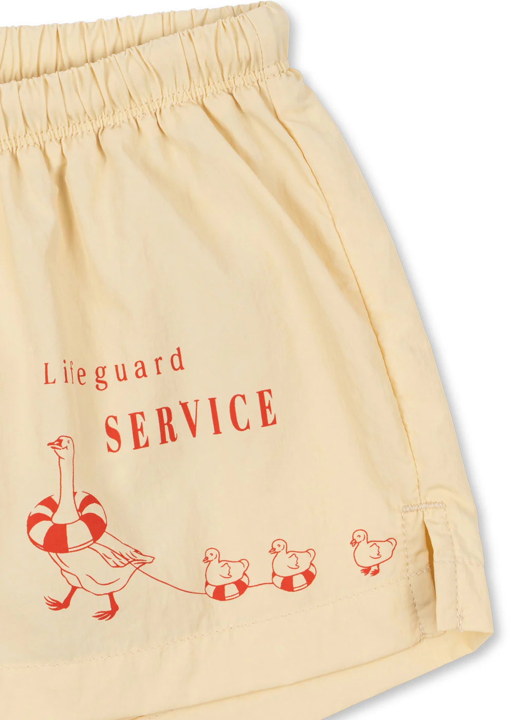 Pomio swim short | Banana crepe | Konges Slojd - Image 4