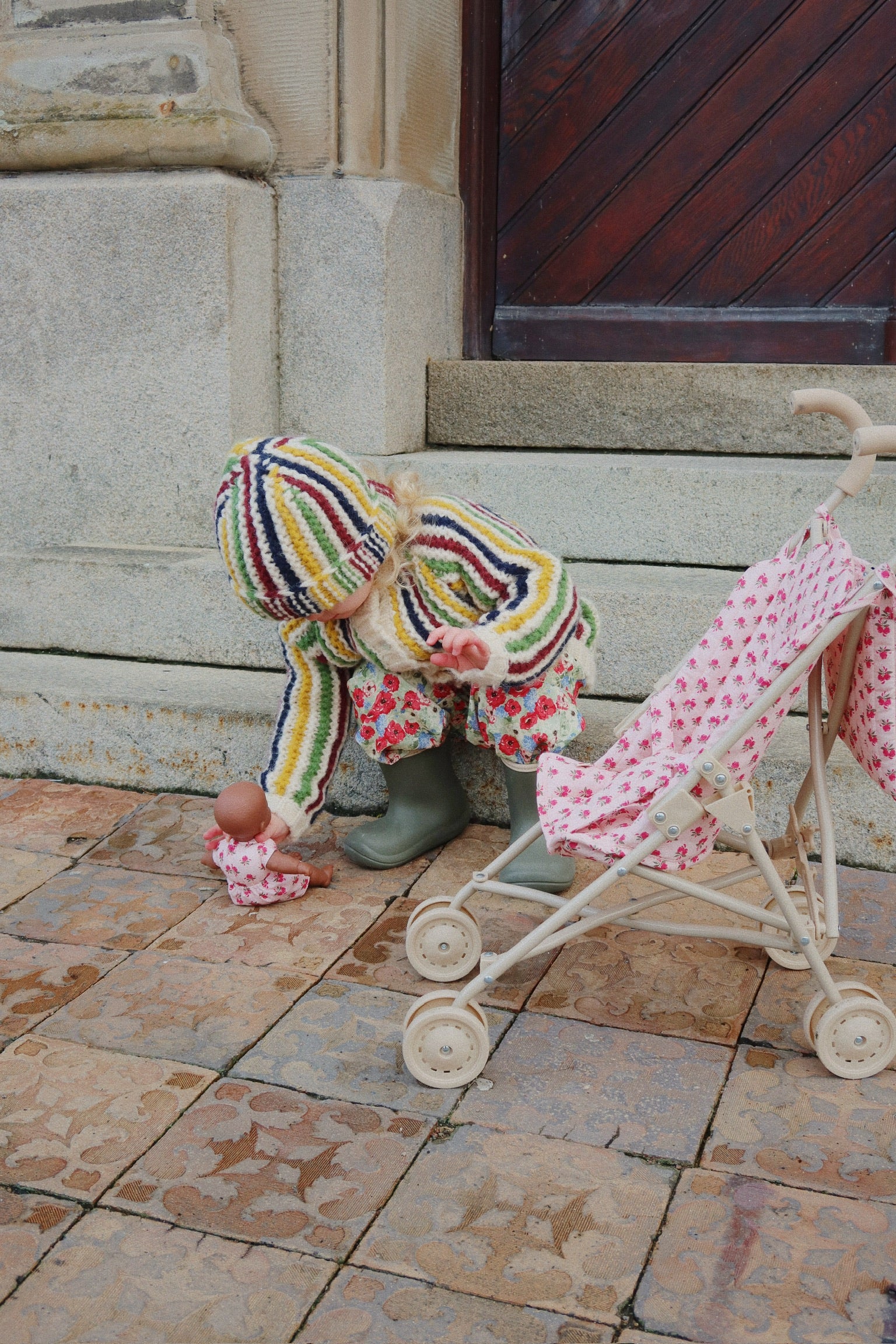 Poppenbuggy | Rosie rose | 3+ jaar | Konges Slojd - Image 9