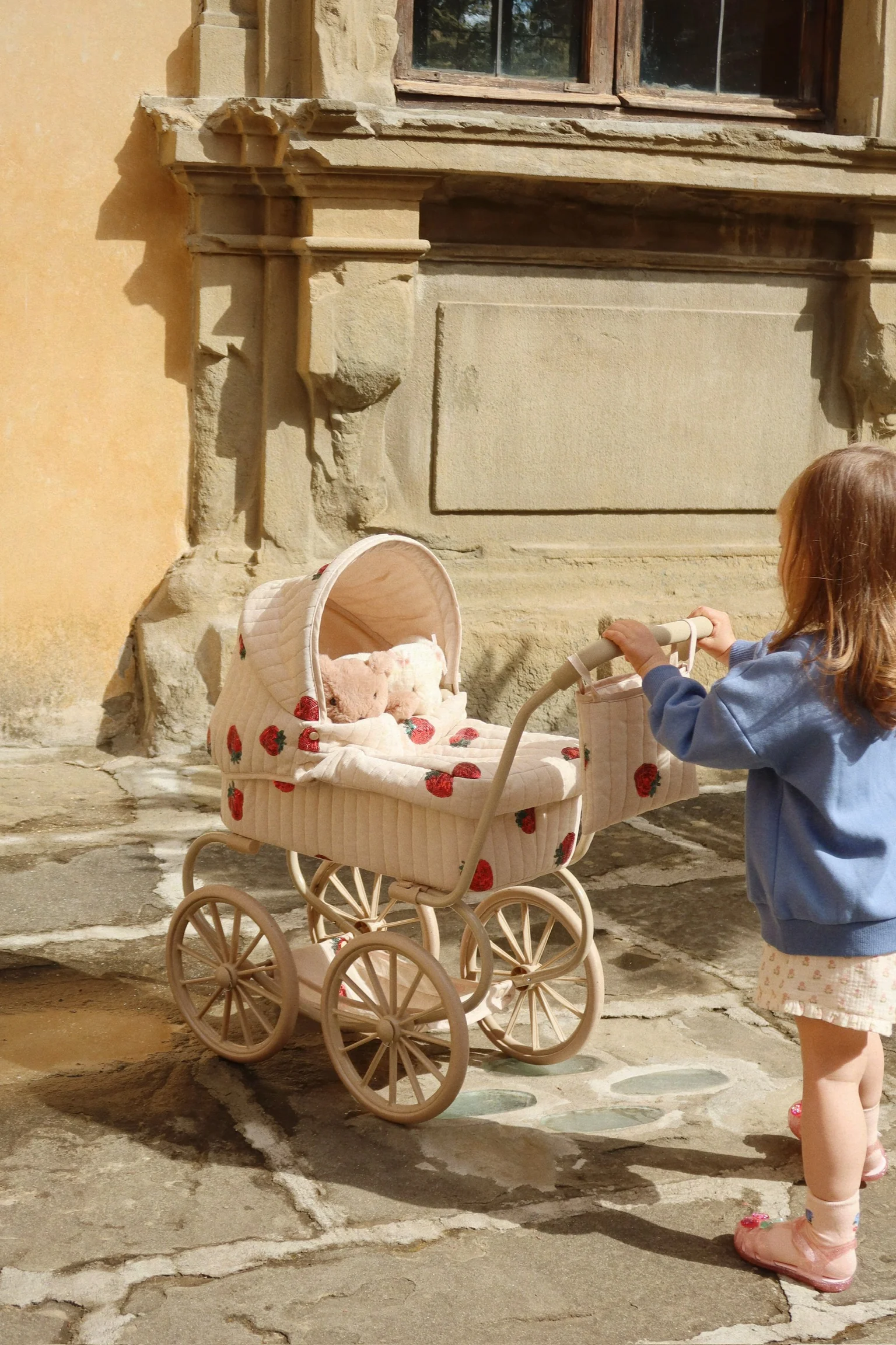Poppenwagen Minnie tulle | Strawberry | 1-3 jaar | Konges Slojd - Image 13