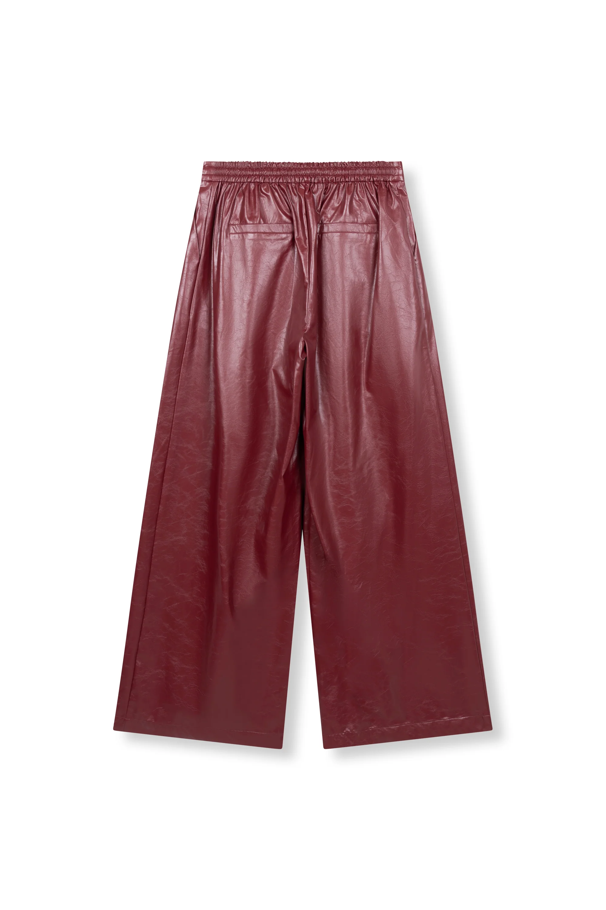 PU pants Bibi | Bordeaux | Refined Department - Image 13