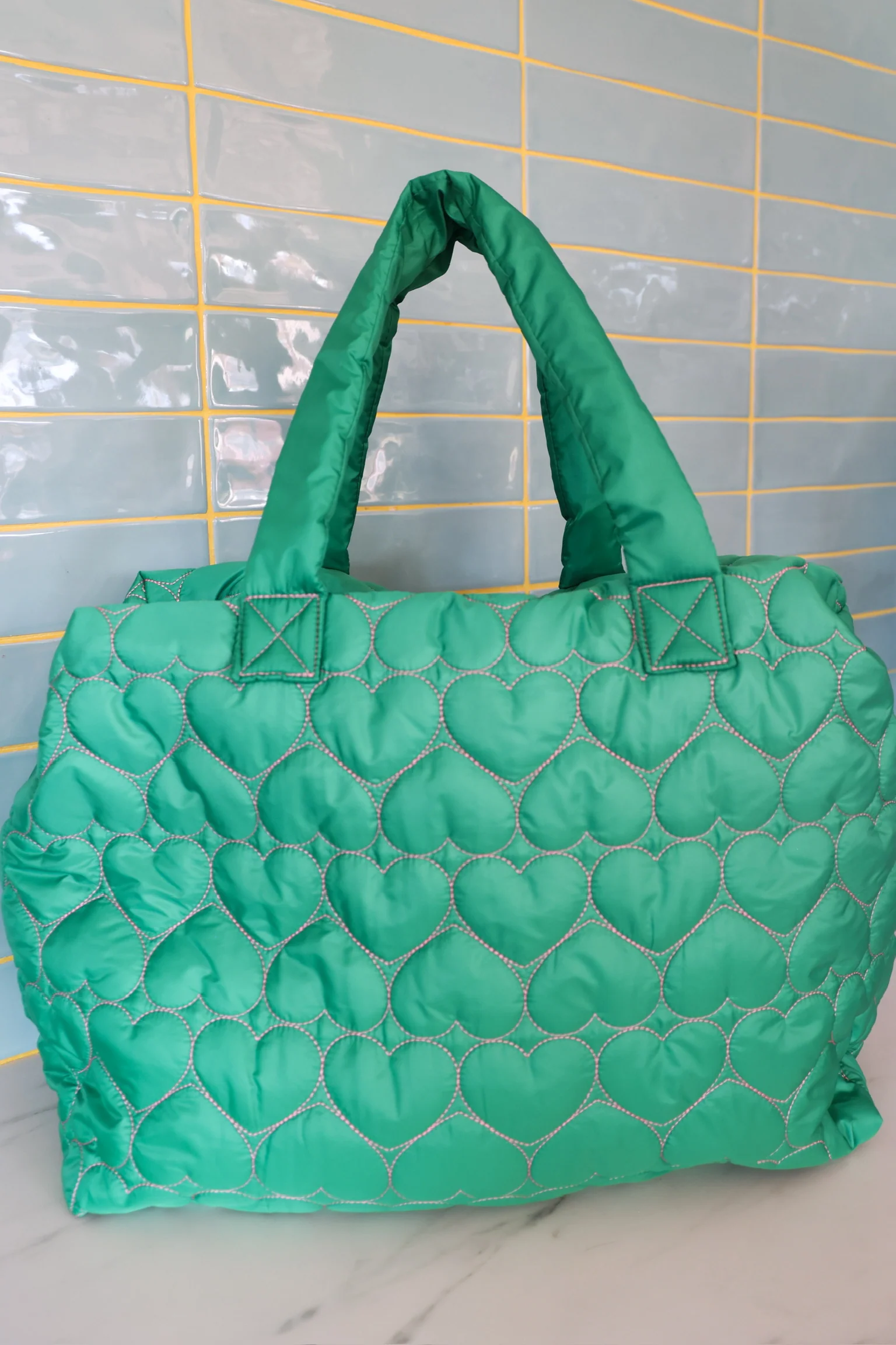 Pufferbag | Green | Studio Poespas - Image 4