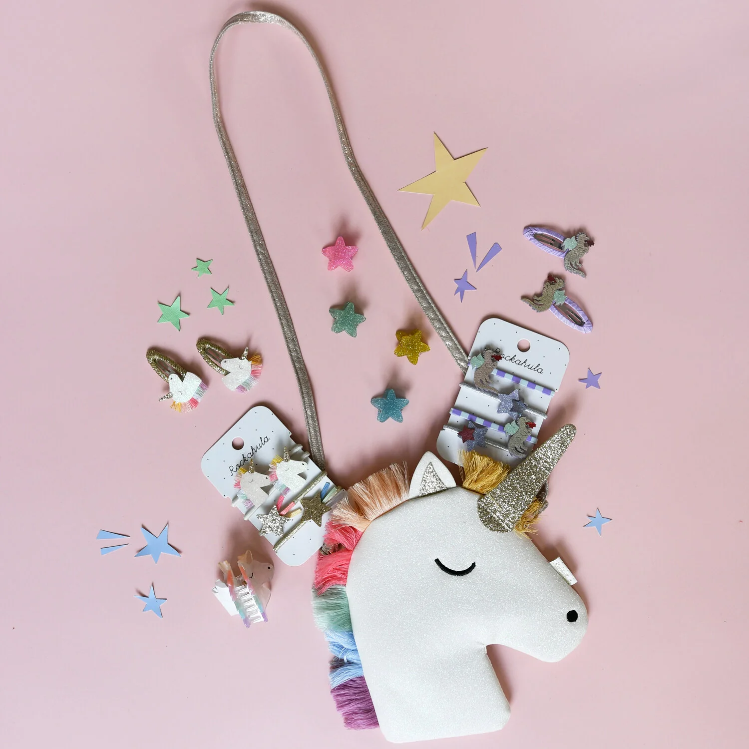 Rainbow unicorn bag | Rockahula - Image 3