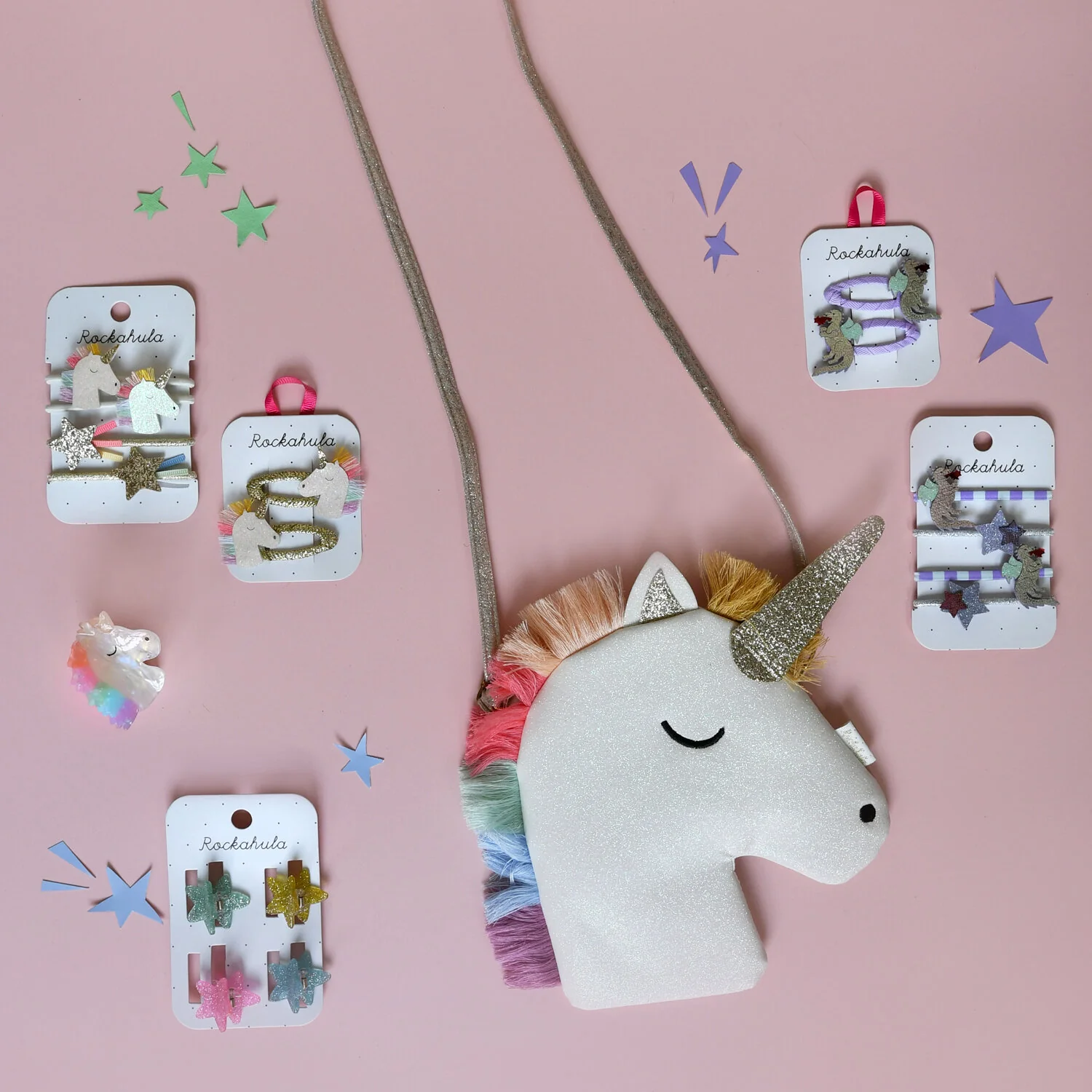 Rainbow unicorn bag | Rockahula - Image 4