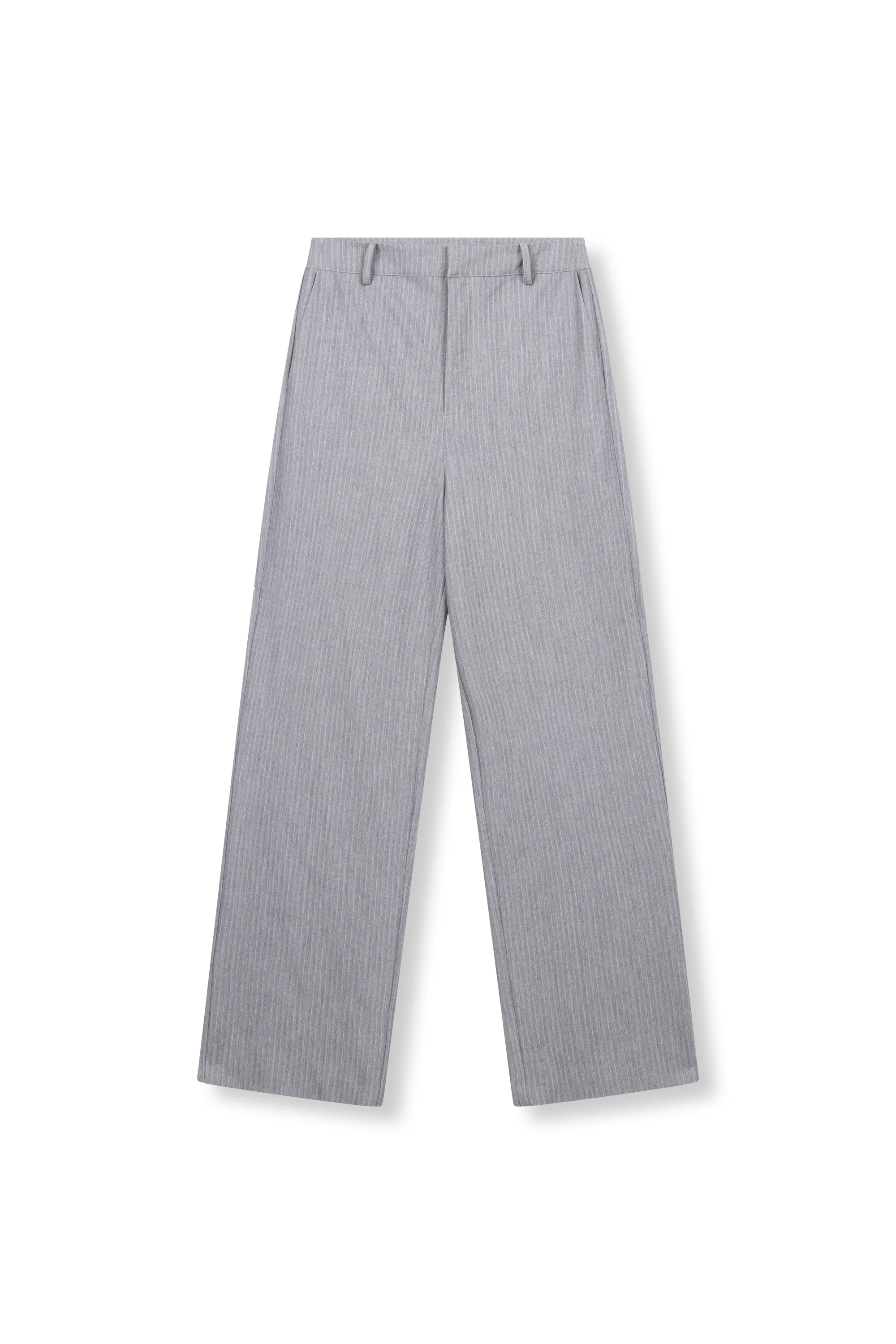 Relaxed pants Kalea | Light grey | Refined Department - Image 11