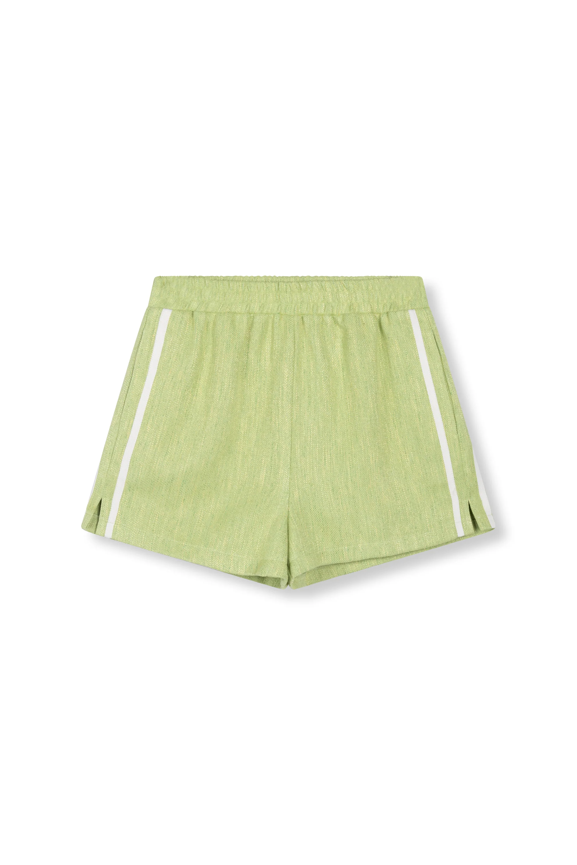 Relaxed stripe shorts Dolly | Matcha | Refined Department - Image 8