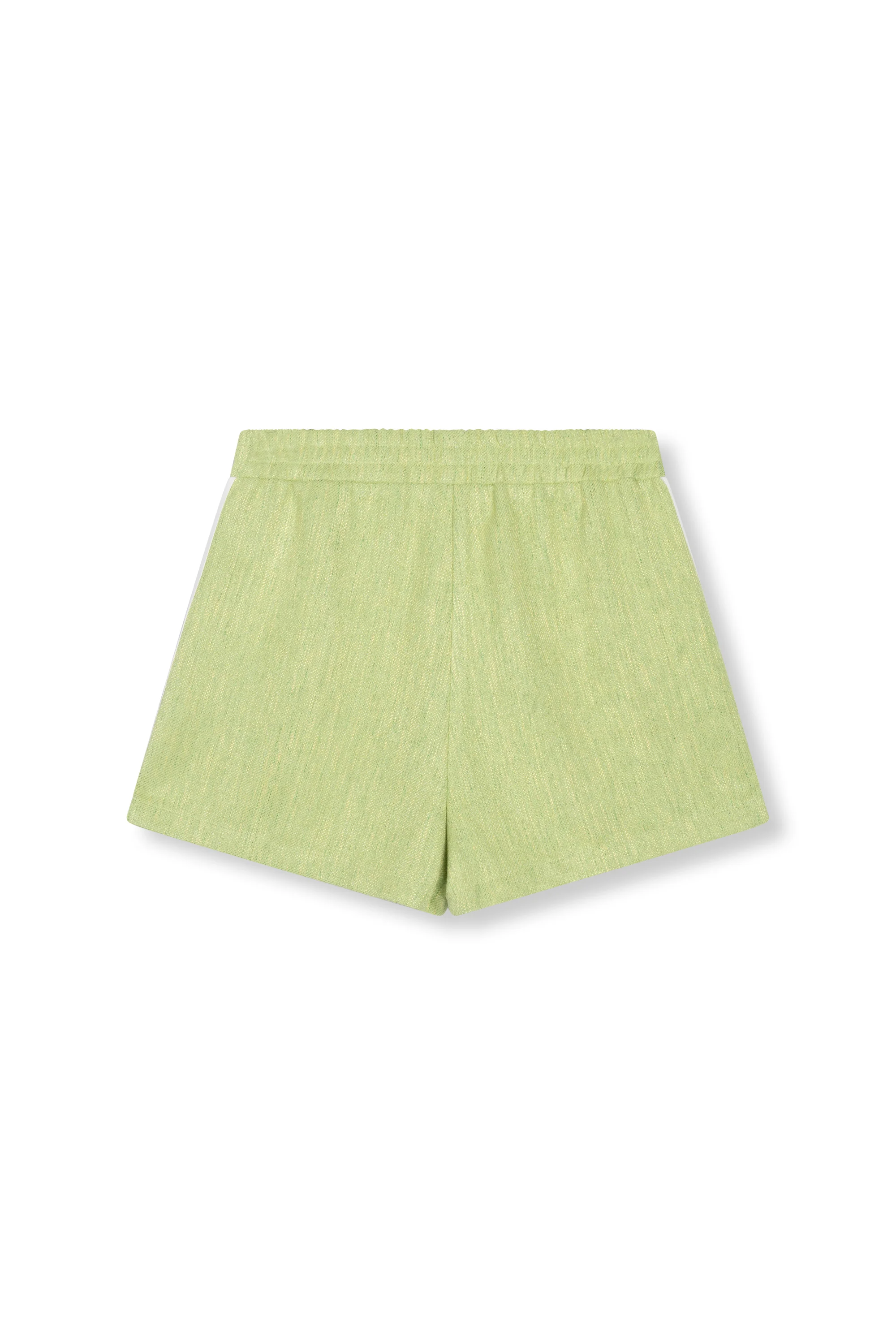 Relaxed stripe shorts Dolly | Matcha | Refined Department - Image 9