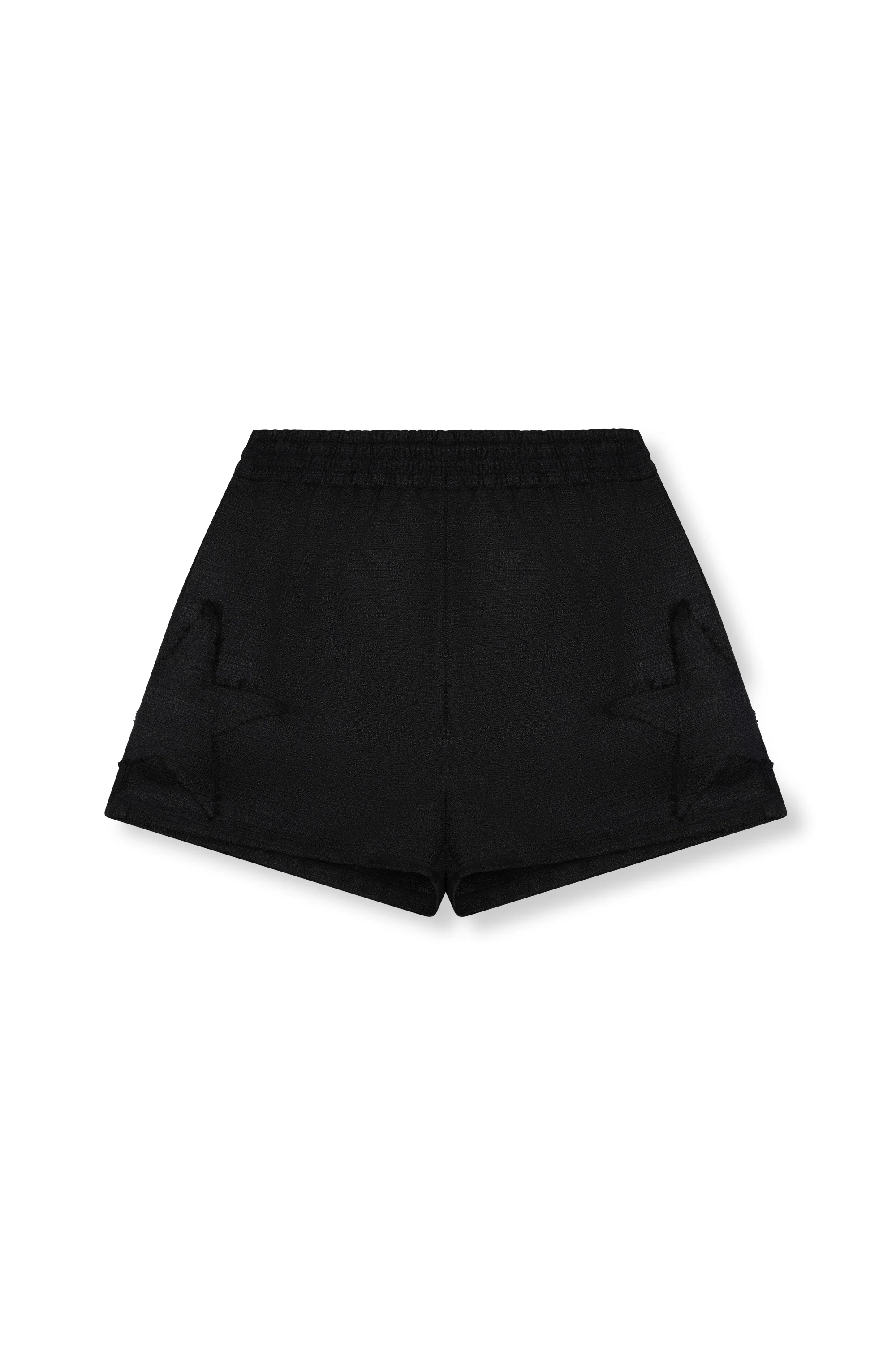 Relaxed tweed short Mone | Black | Refined Department - Image 8