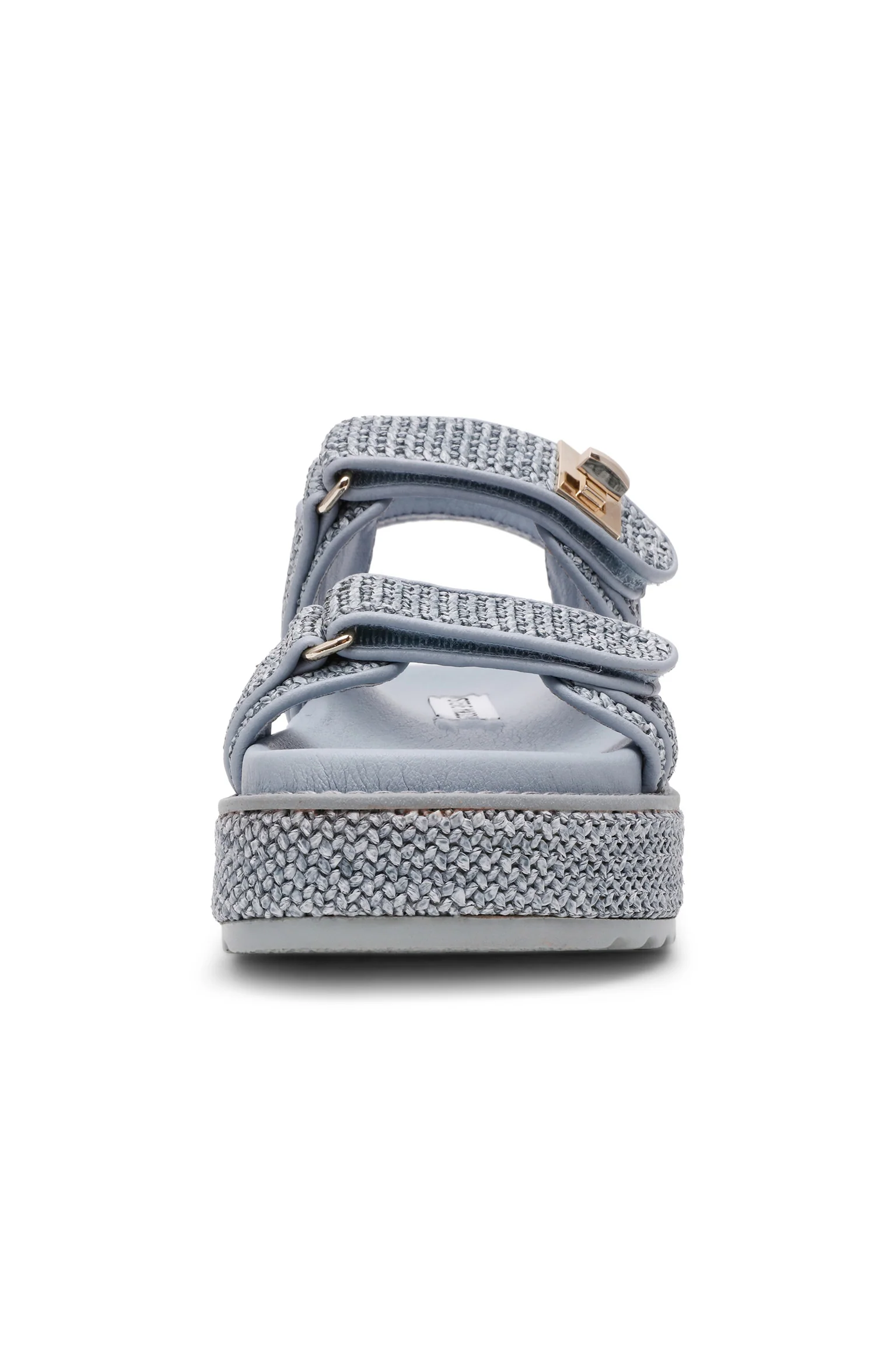 Sandaal Bigmona | Blue raffia | Steve Madden - Image 4