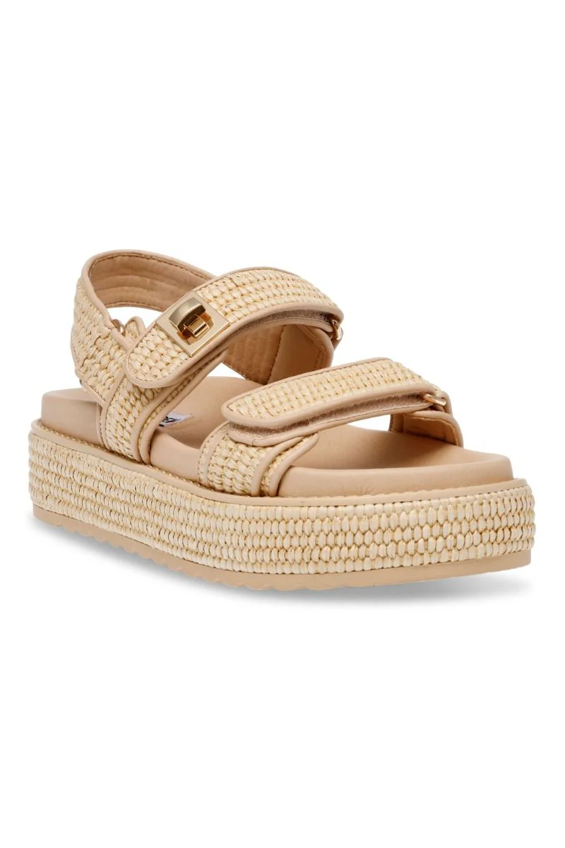 Sandaal Bigmona | Nat Raffia | Steve Madden - Image 3