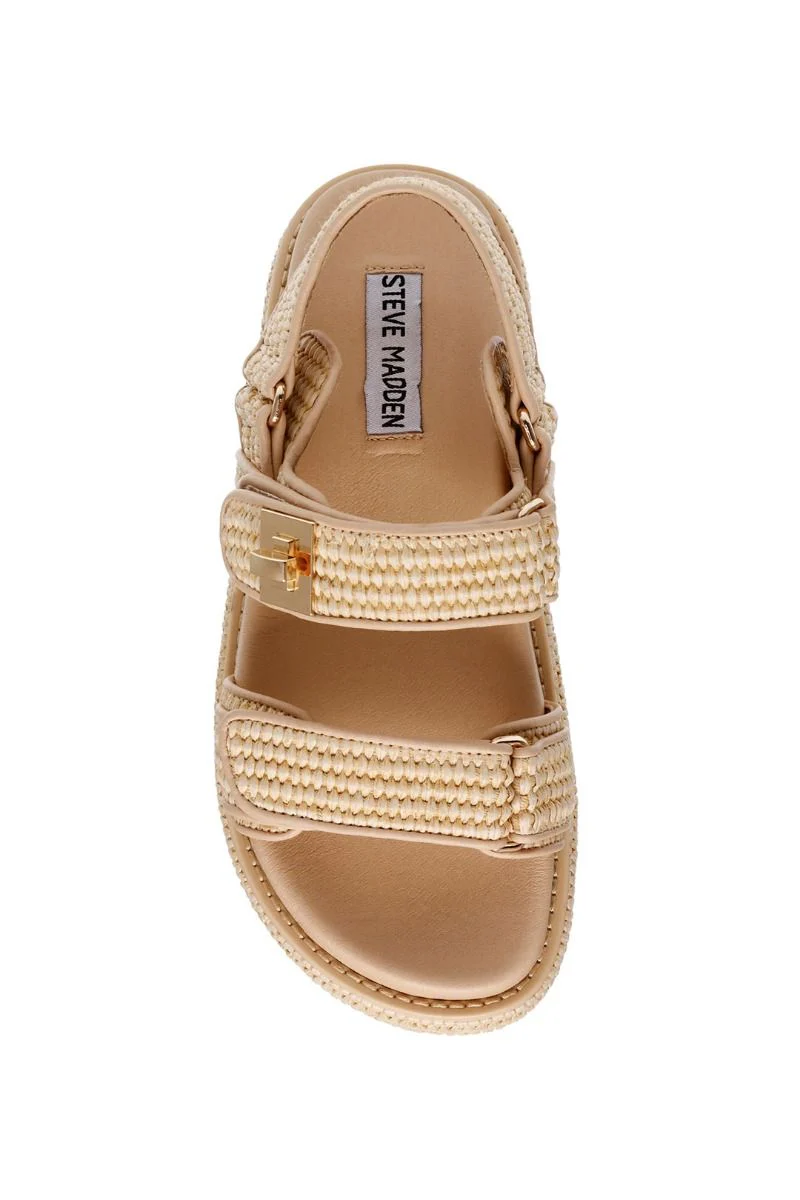 Sandaal Bigmona | Nat Raffia | Steve Madden - Image 7