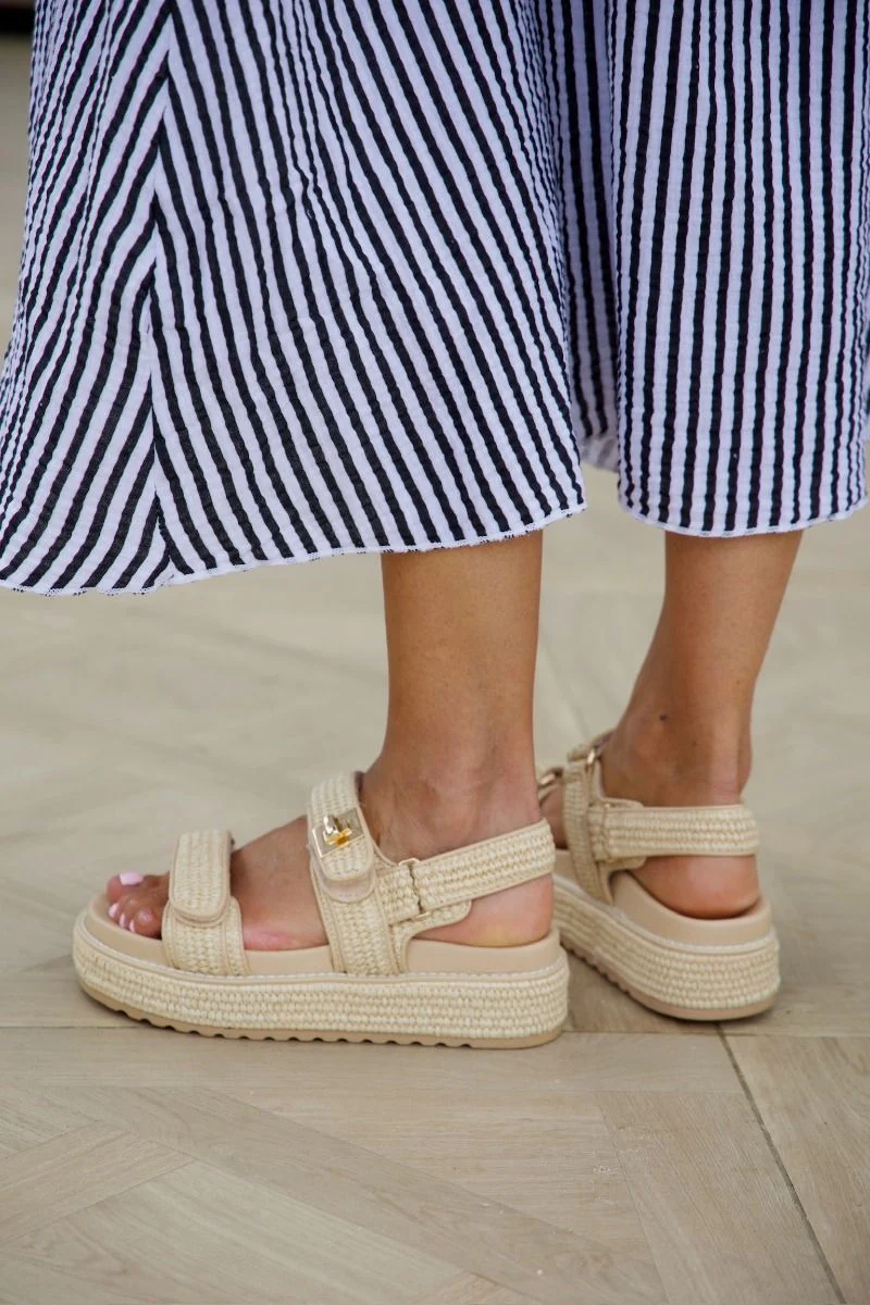 Sandaal Bigmona | Nat Raffia | Steve Madden - Image 9