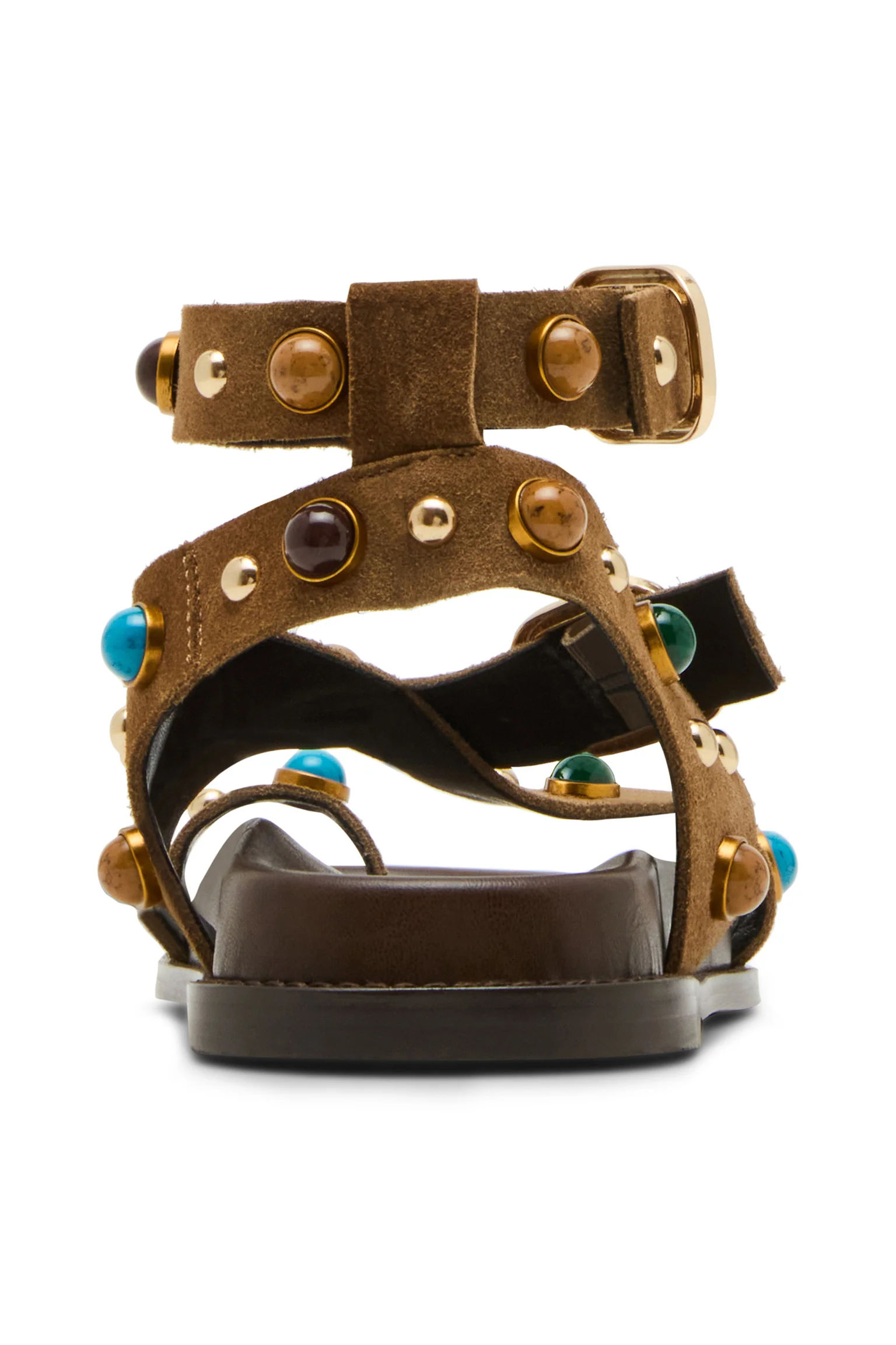 Sandaal Linear | Taupe suede | Steve Madden - Image 5