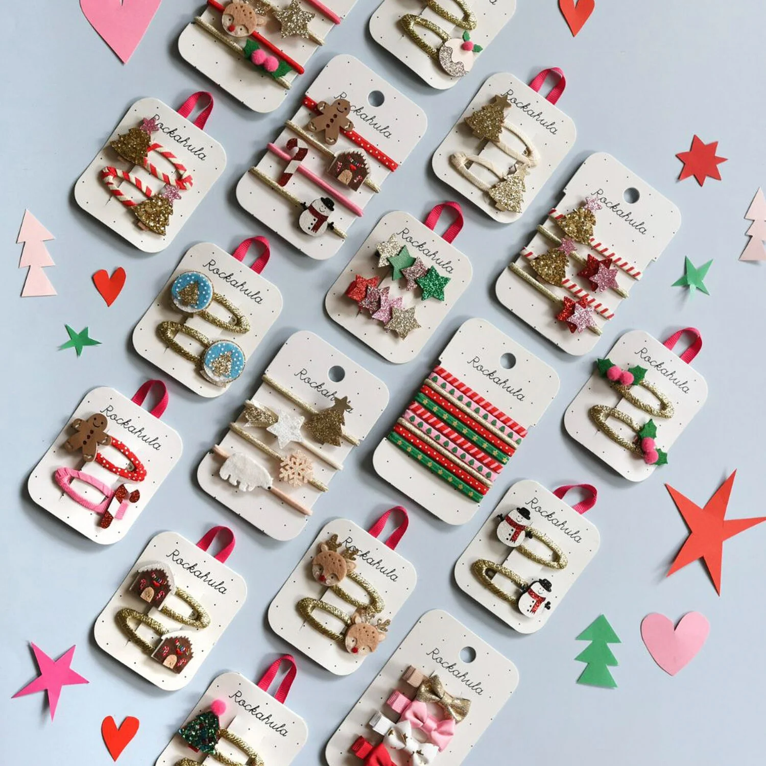 Shimmer snow globe clips | Rockahula - Image 3