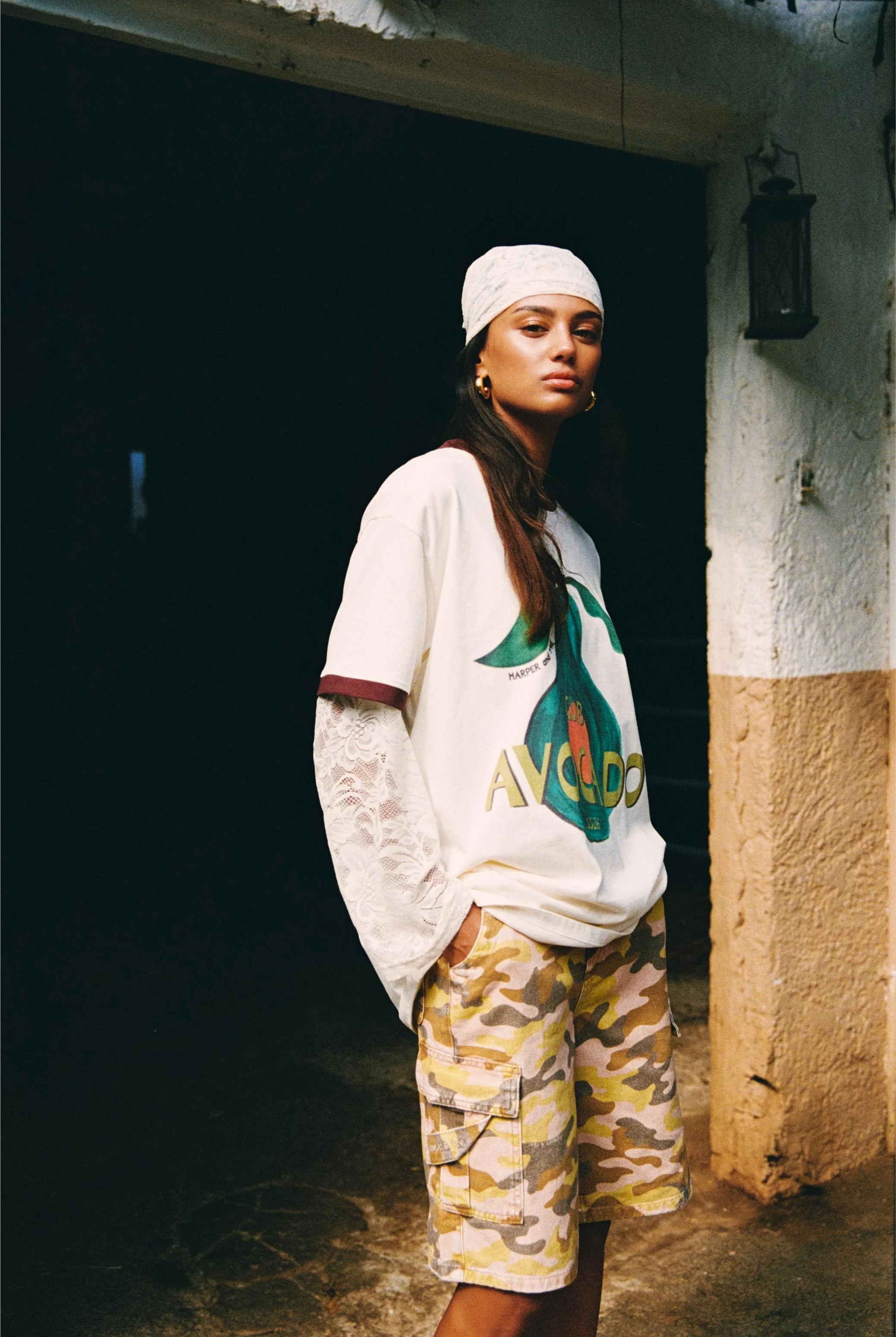 Shirt club avocado | Ecru | Harper & Yve - Image 2
