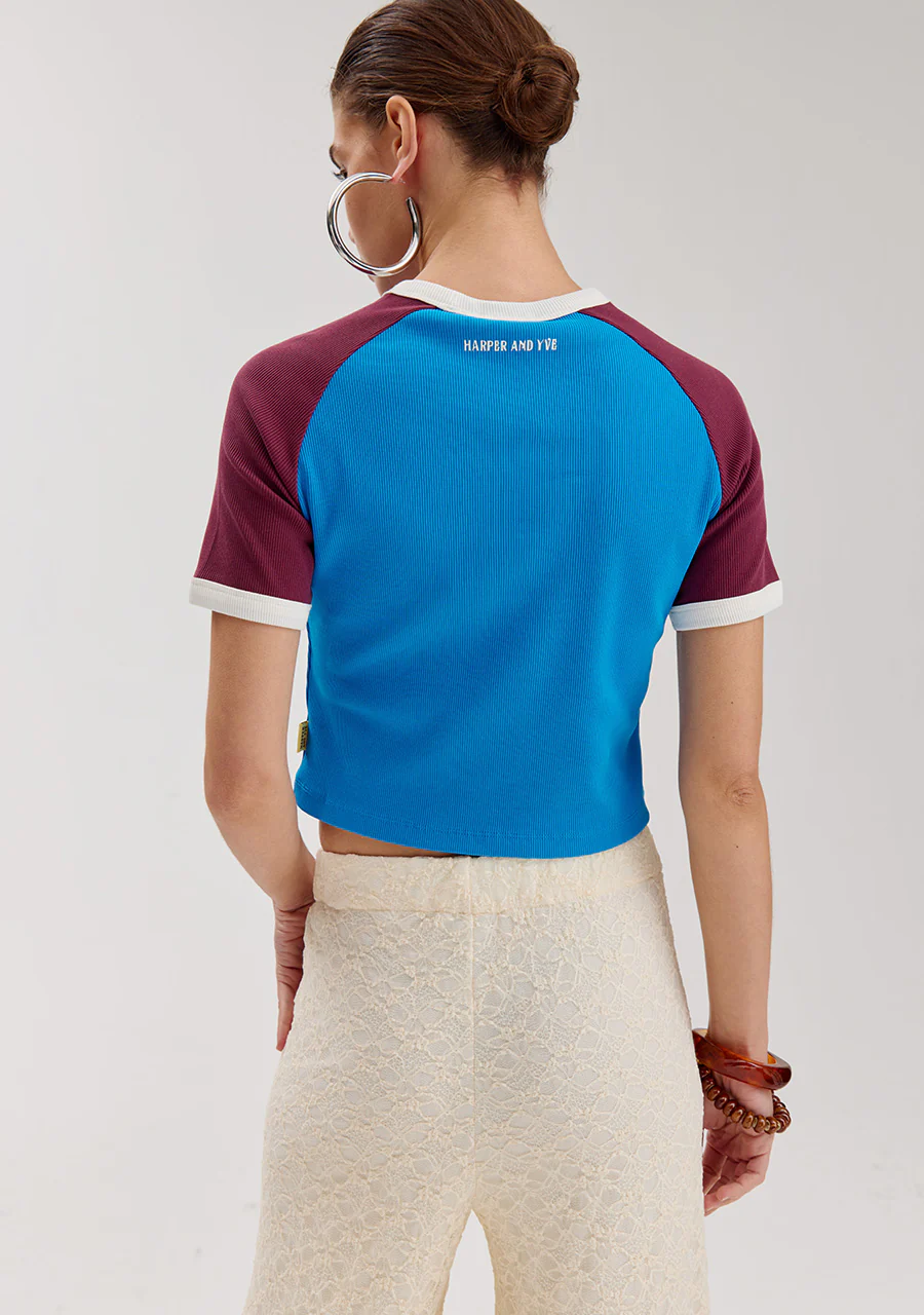 Shirt Soly | Intense blue/cassis | Harper & Yve - Image 5