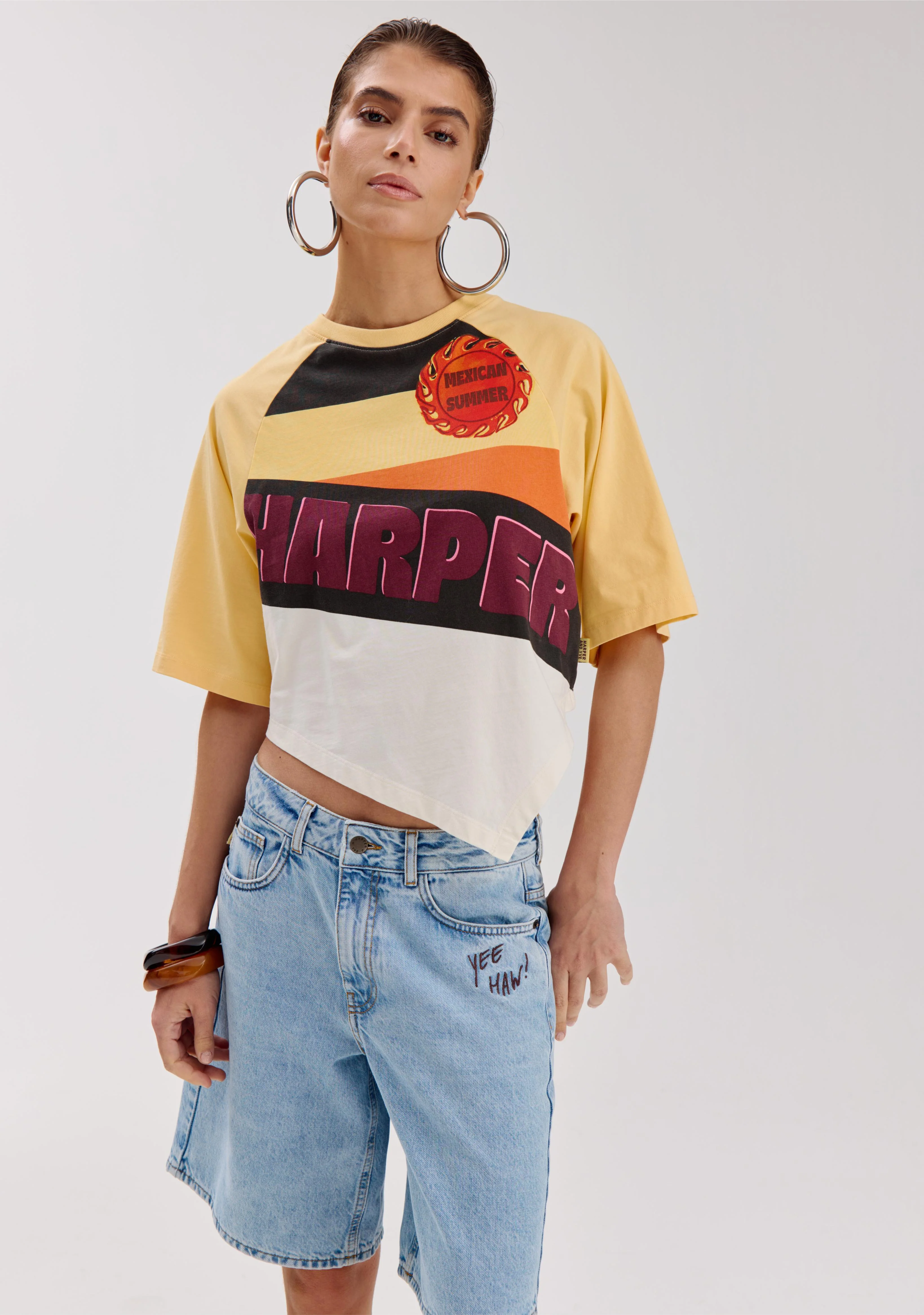 Short Fayra | Light blue | Harper & Yve - Image 3