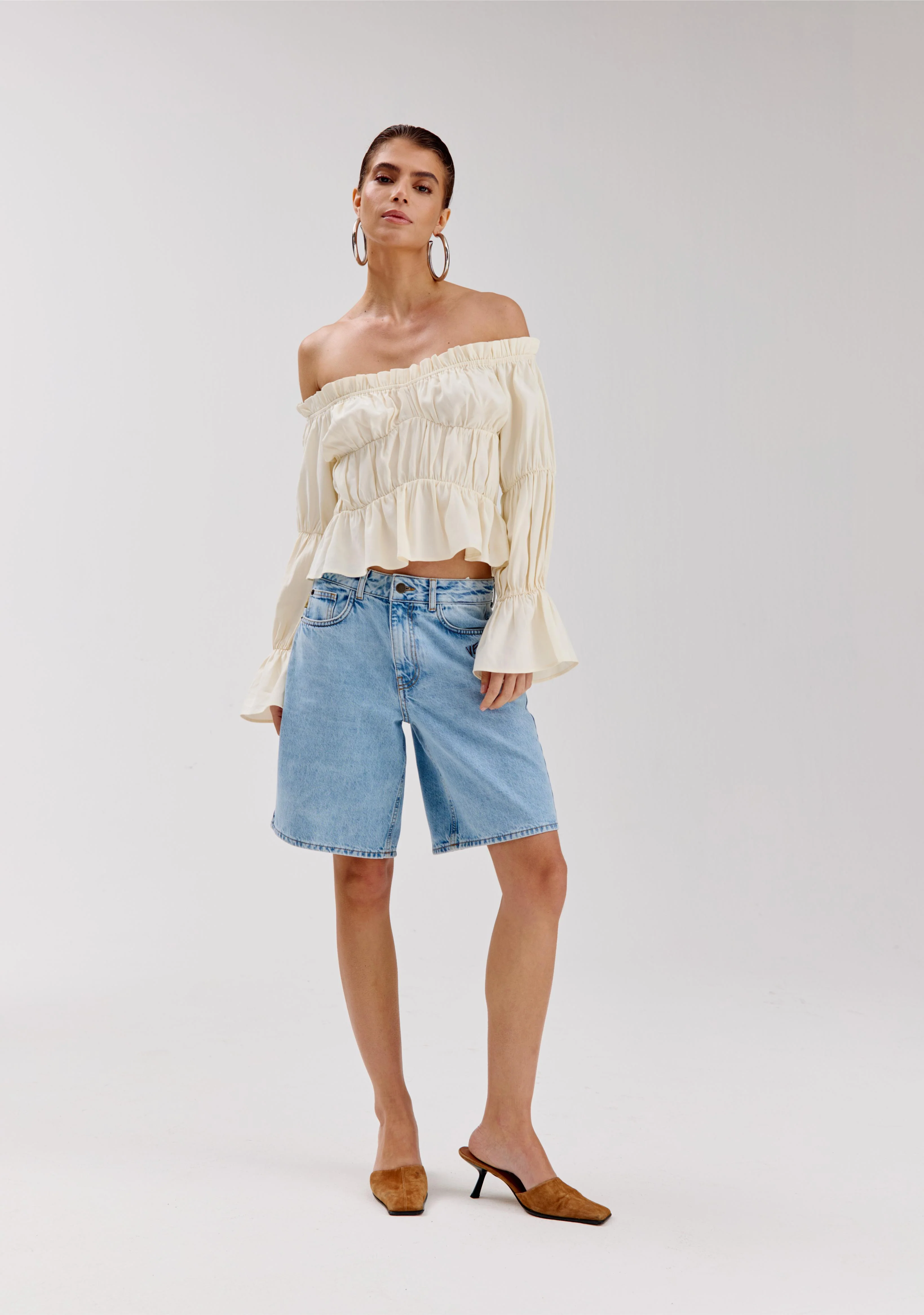 Short Fayra | Light blue | Harper & Yve - Image 5