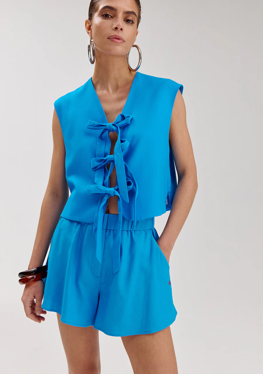 Short Lacy | Intense blue | Harper & Yve - Image 2