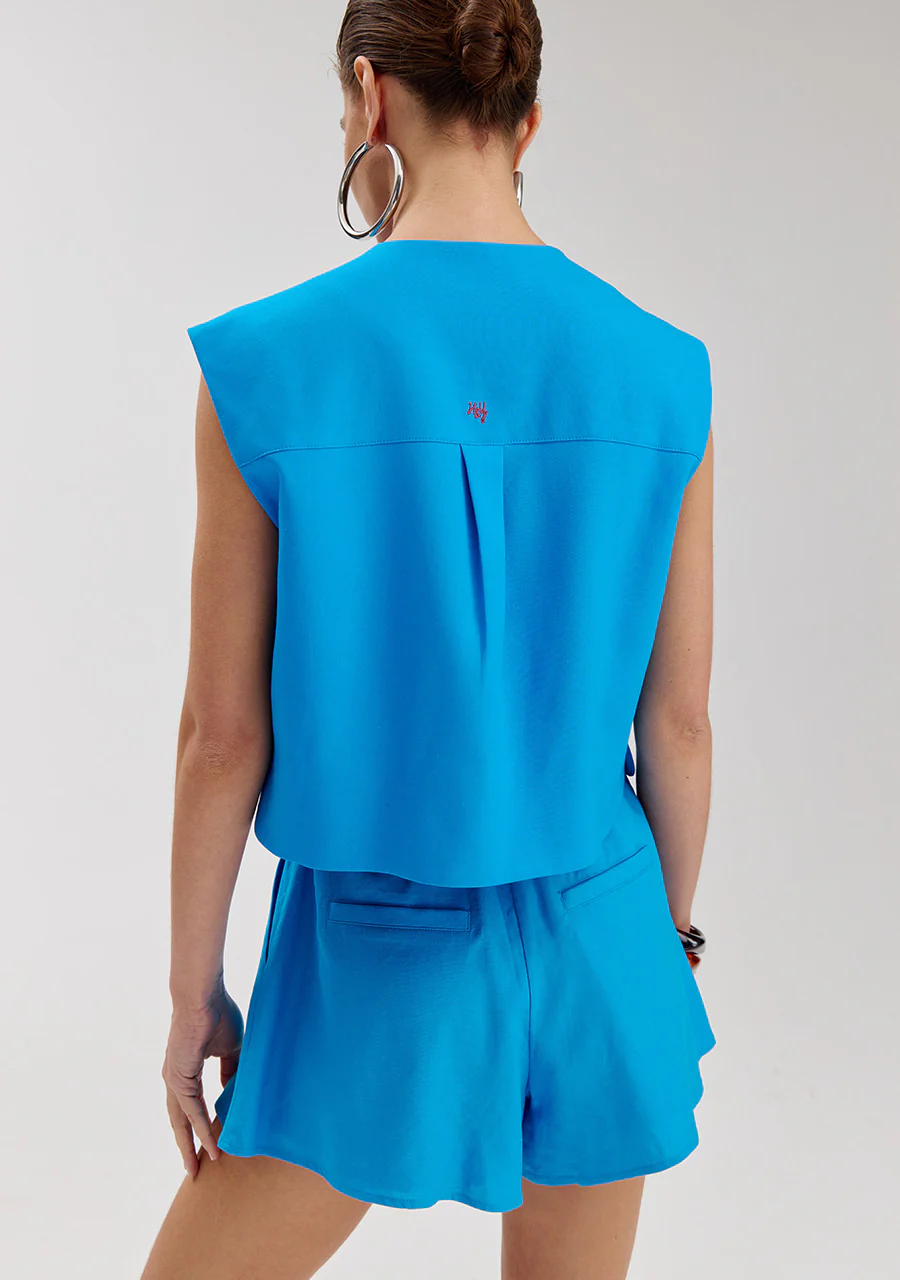Short Lacy | Intense blue | Harper & Yve - Image 4