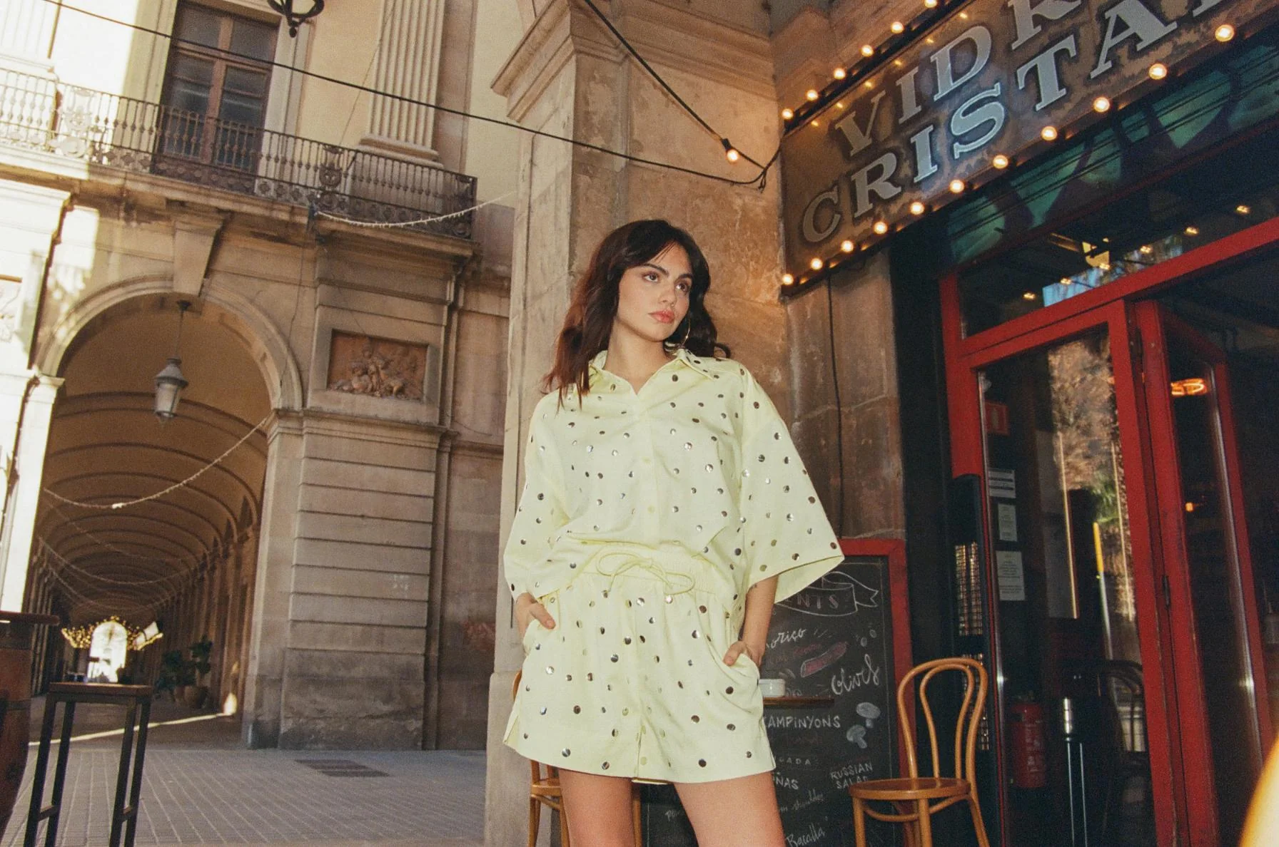 Blouse Mara | Yellow | Studio Amaya - Image 10
