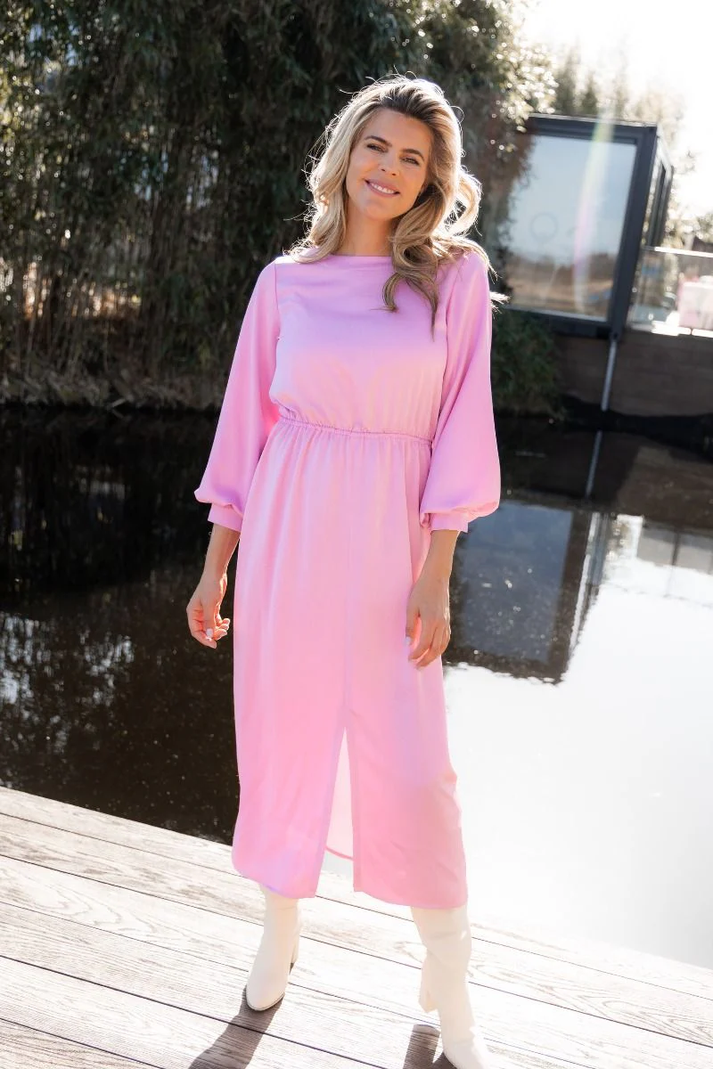 Sidounie dress | Rose | Bô-Dôme - Image 4