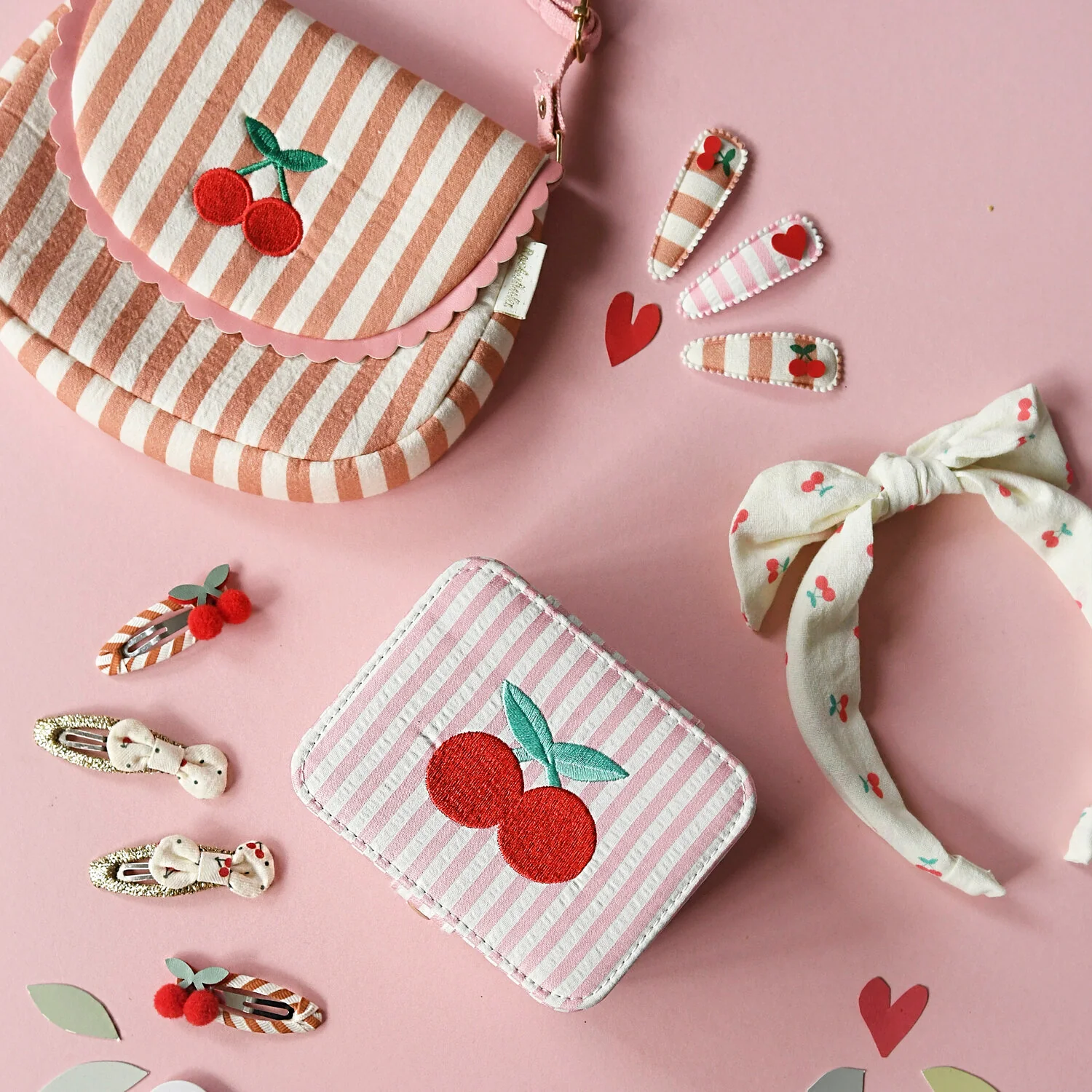 Sieradendoosje Stripy Cherry | Rockahula - Image 3