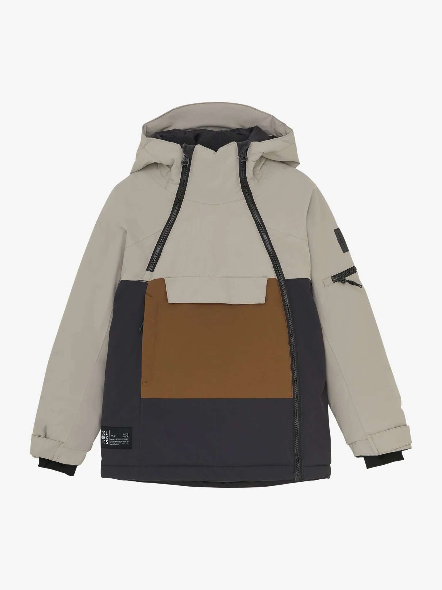 Ski jacket | Pure cashmere | Color Kids - Image 2