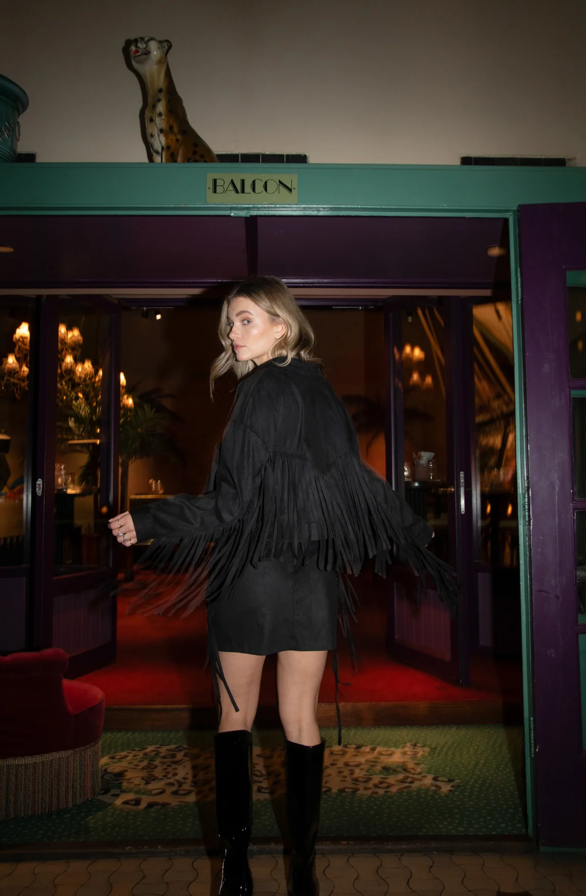 Skirt Klara | Black | Studio Amaya - Image 3