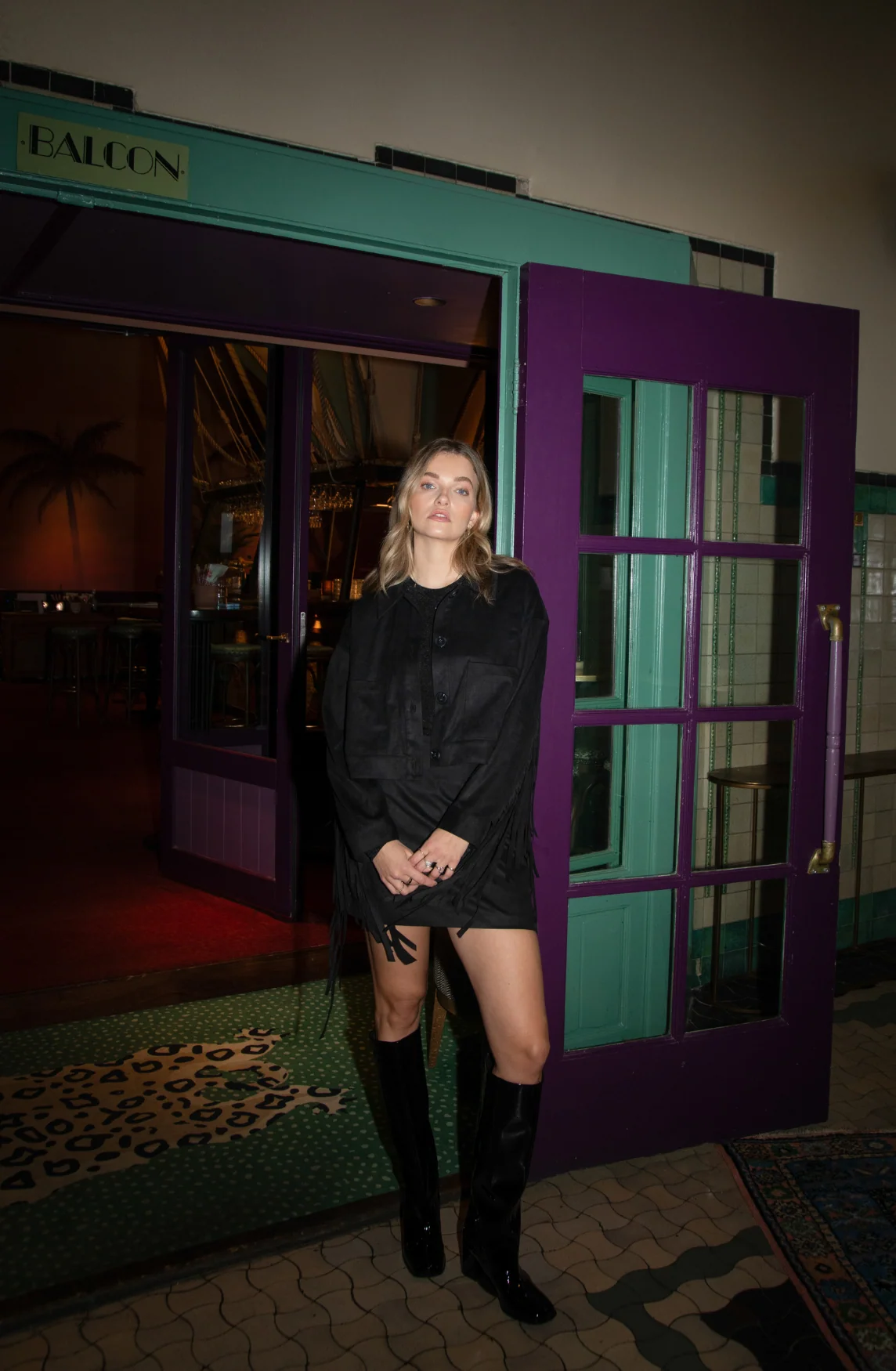 Skirt Klara | Black | Studio Amaya - Image 4