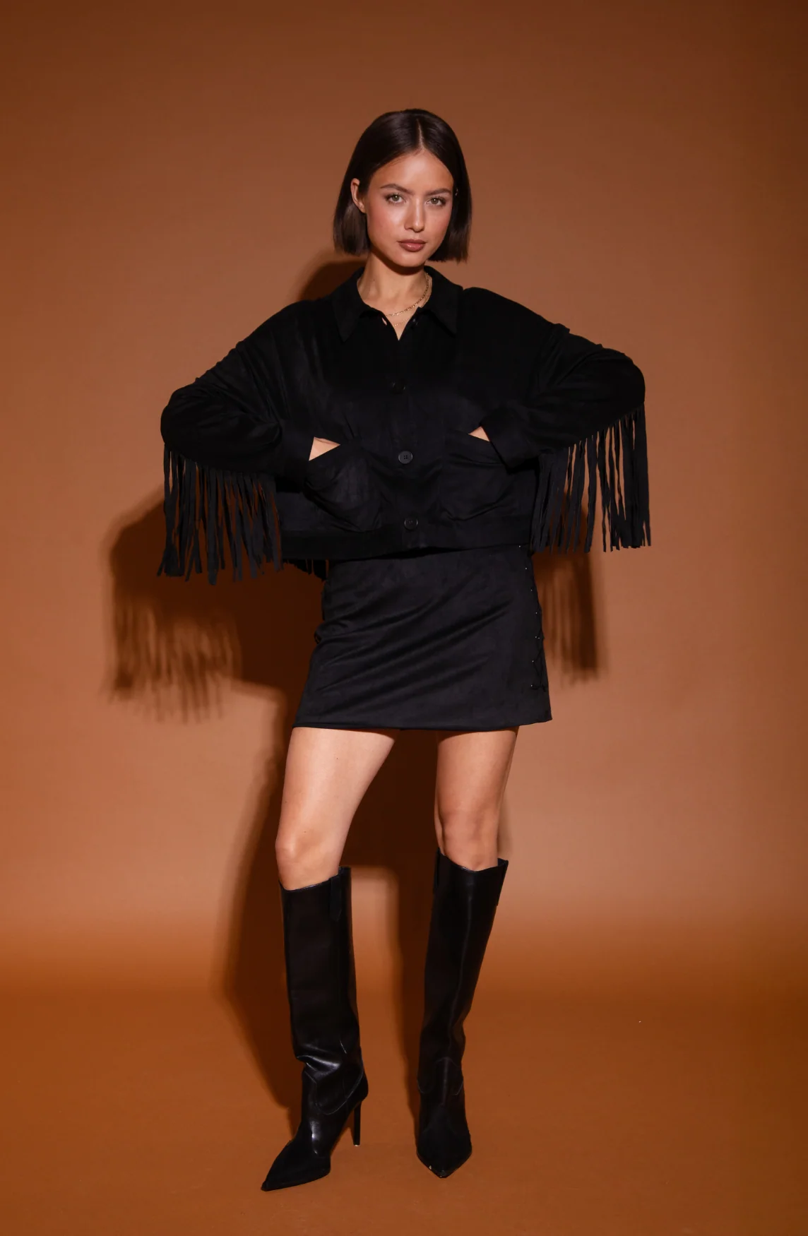 Skirt Klara | Black | Studio Amaya - Image 5